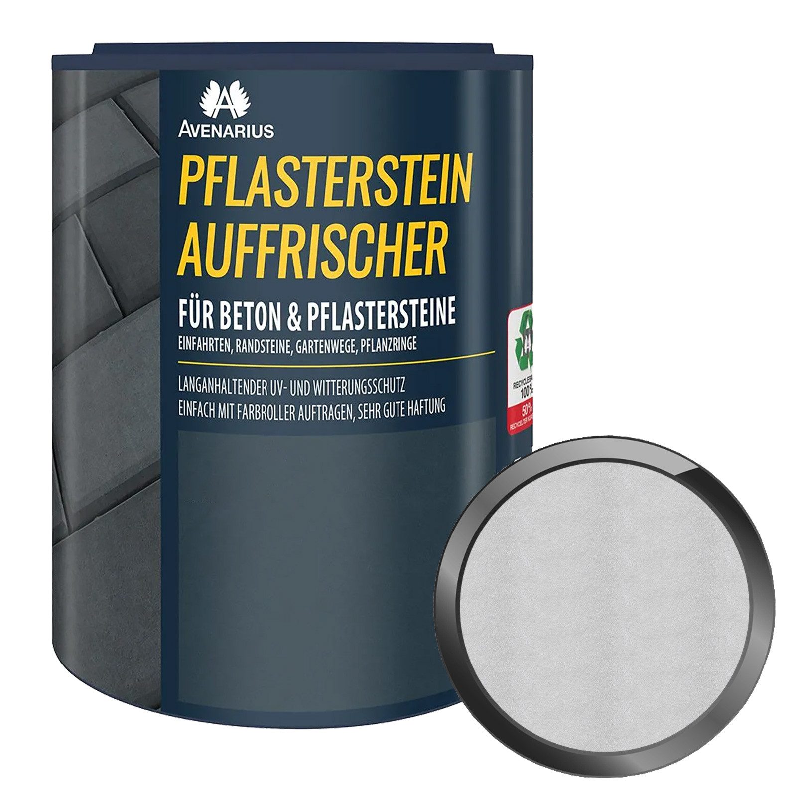 Avenarius Wetterschutzfarbe Pflasterstein Auffrischer - 1 Ltr