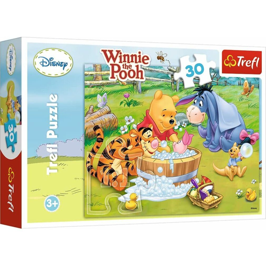 Trefl Пазлы Пазлы Winnie the Pooh: Ferkels Bad 30 Teile, Пазлыteile