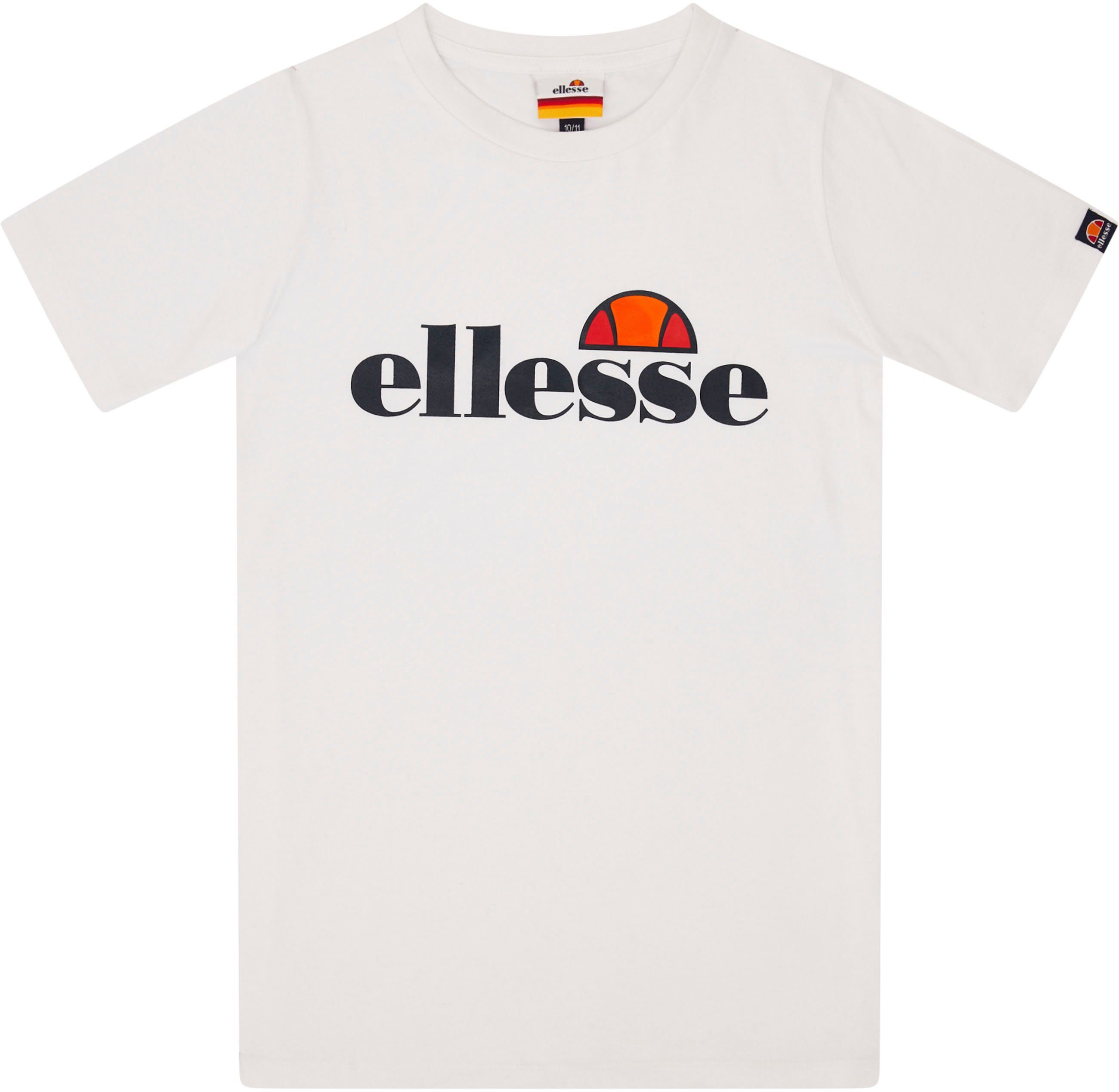 Ellesse T-Shirt JENA mit Rundhalsausschnitt, po-bedeckende Länge, aus Baumwolle – Bild 3 von 5