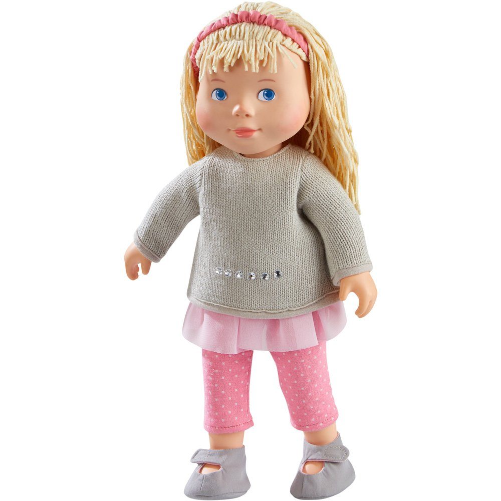 Haba Anziehpuppe »304889 Spielpuppe Elisa«, 32cm weiche Puppe mit Kopf und Gliedmaßen aus Vinyl ...