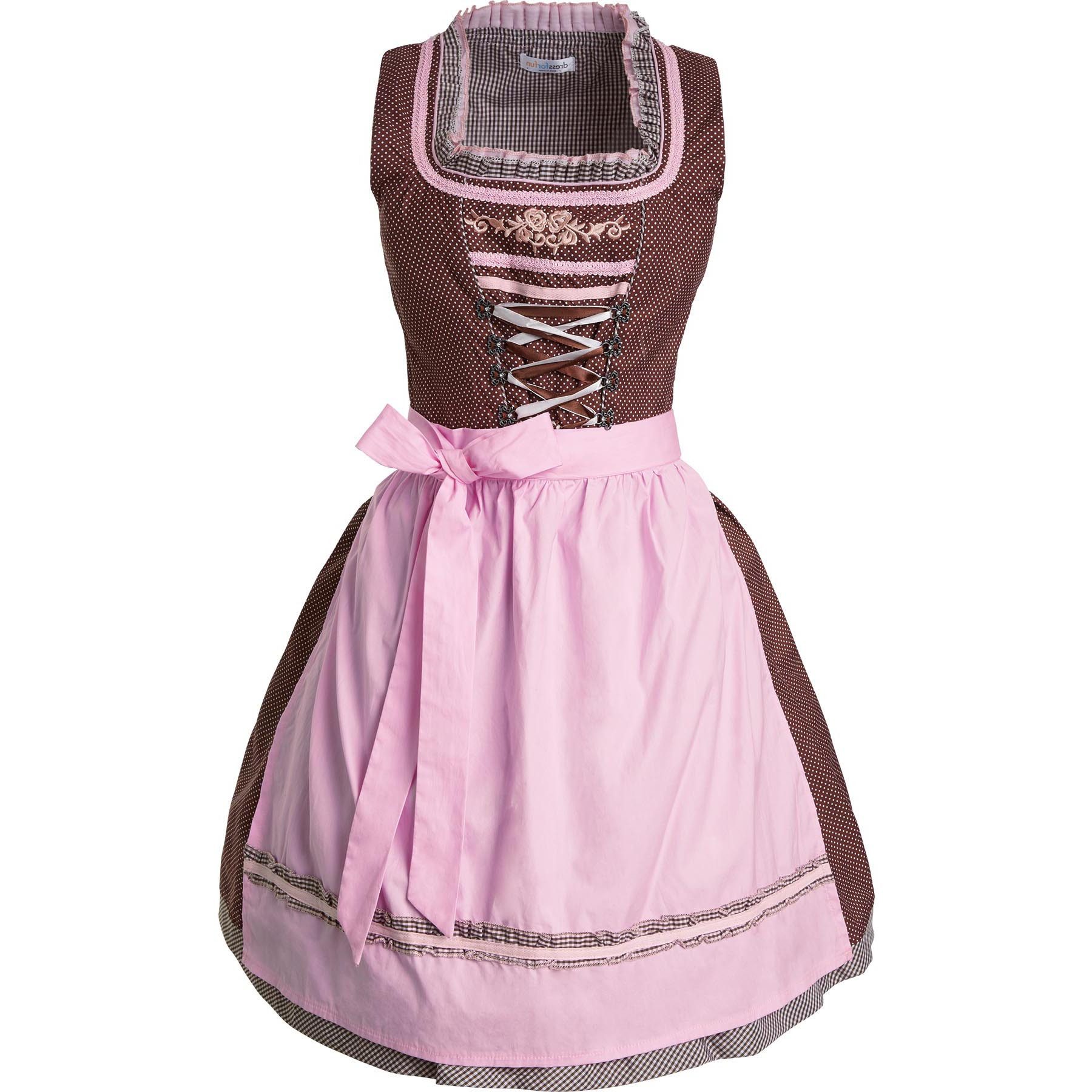 dressforfun Dirndl Frauenkostüm Mini-Dirndl Altötting Modell günstig online kaufen