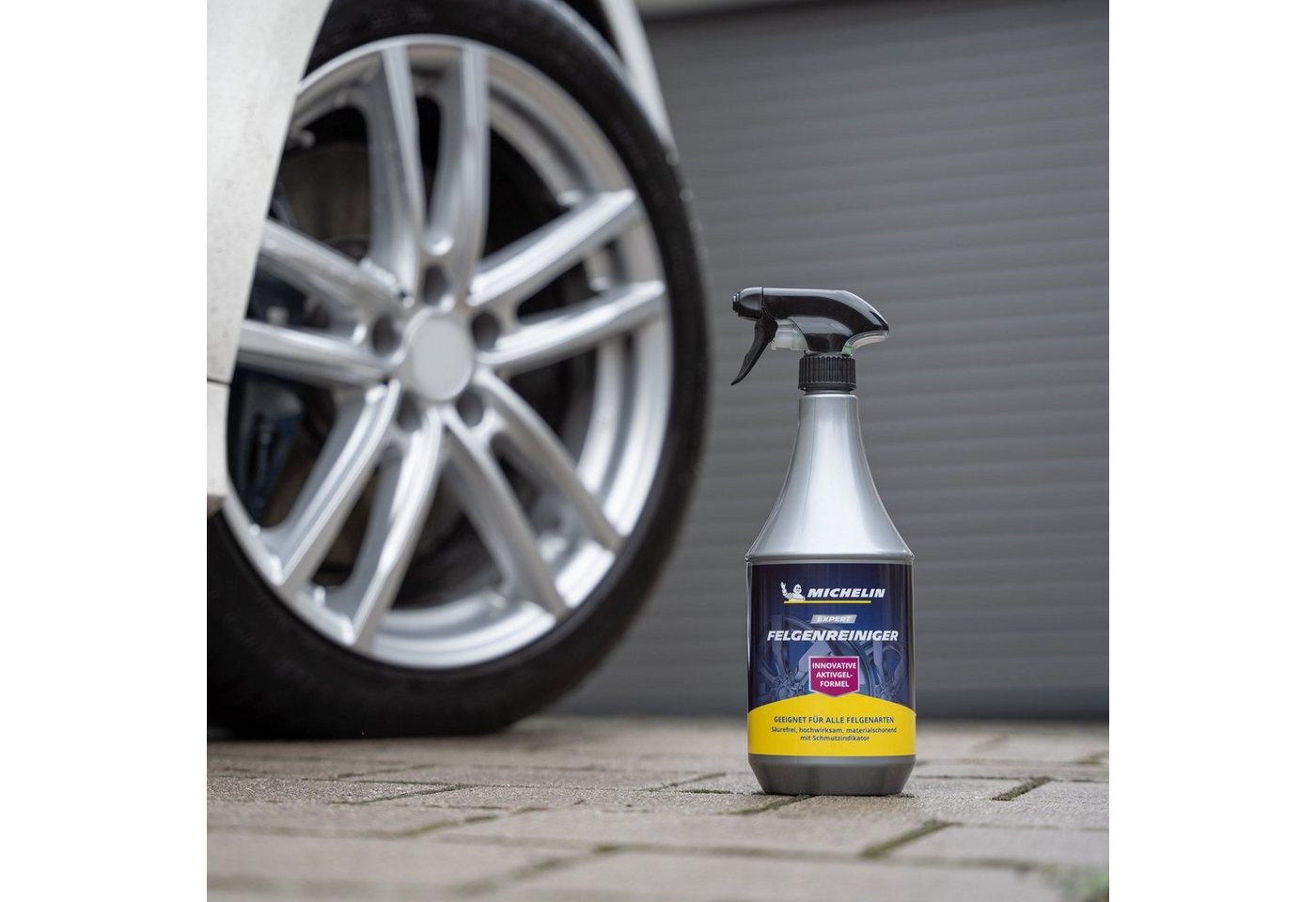 Thumbnail - Michelin Michelin EXPERT Aktivgel 1000 ml / 1 Liter Sprühflasche Felgenreiniger Felgenreiniger