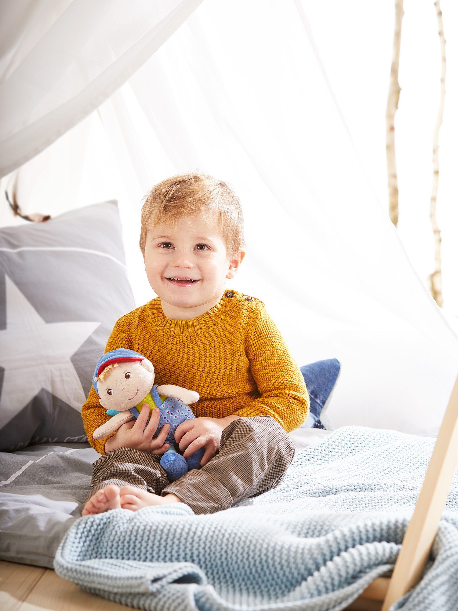 Haba Stoffpuppe Verschiedene, weiche Kuschelpuppen, ab günstig online kaufen