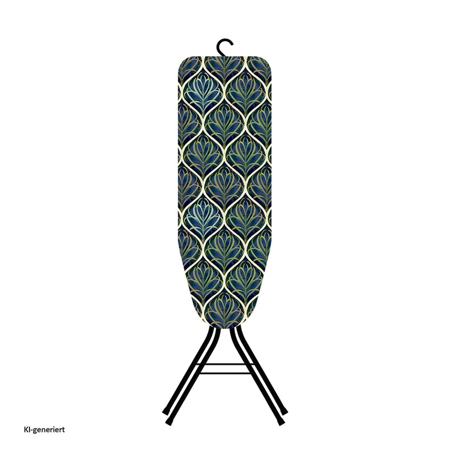 HTI-Living Bügelbrett Bügelbrett Rosalinde Kompakt Dunkelblau, Bügelfläche 85x30 cm, Bügelfläche 85 x 30 cm