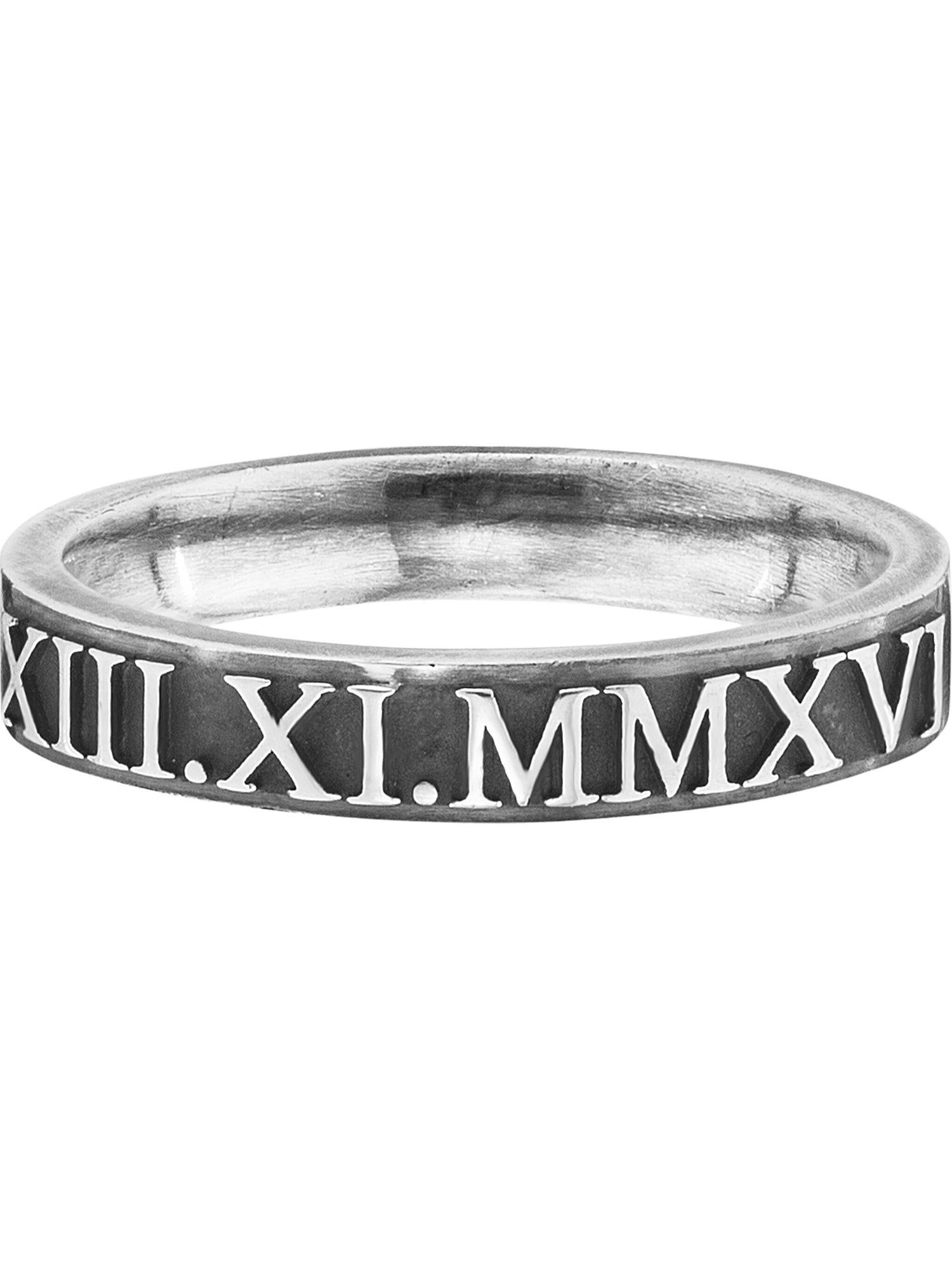 CAÏ Silberring Caï Herren-Herrenring Antique century 925er Silber