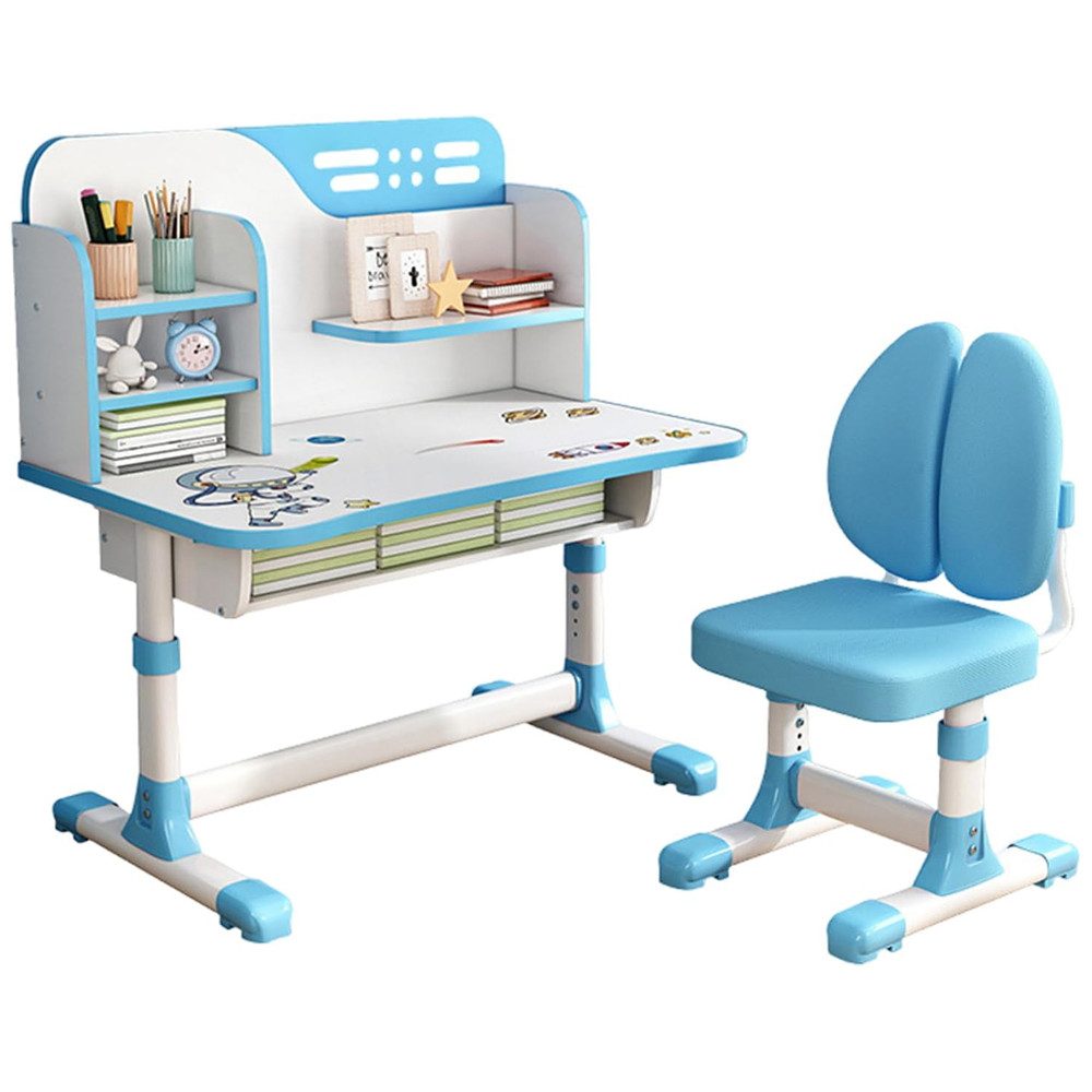NUODWELL Kinderschreibtisch Schreibtisch und Stuhl-Set für Kinder,Kinderstu günstig online kaufen