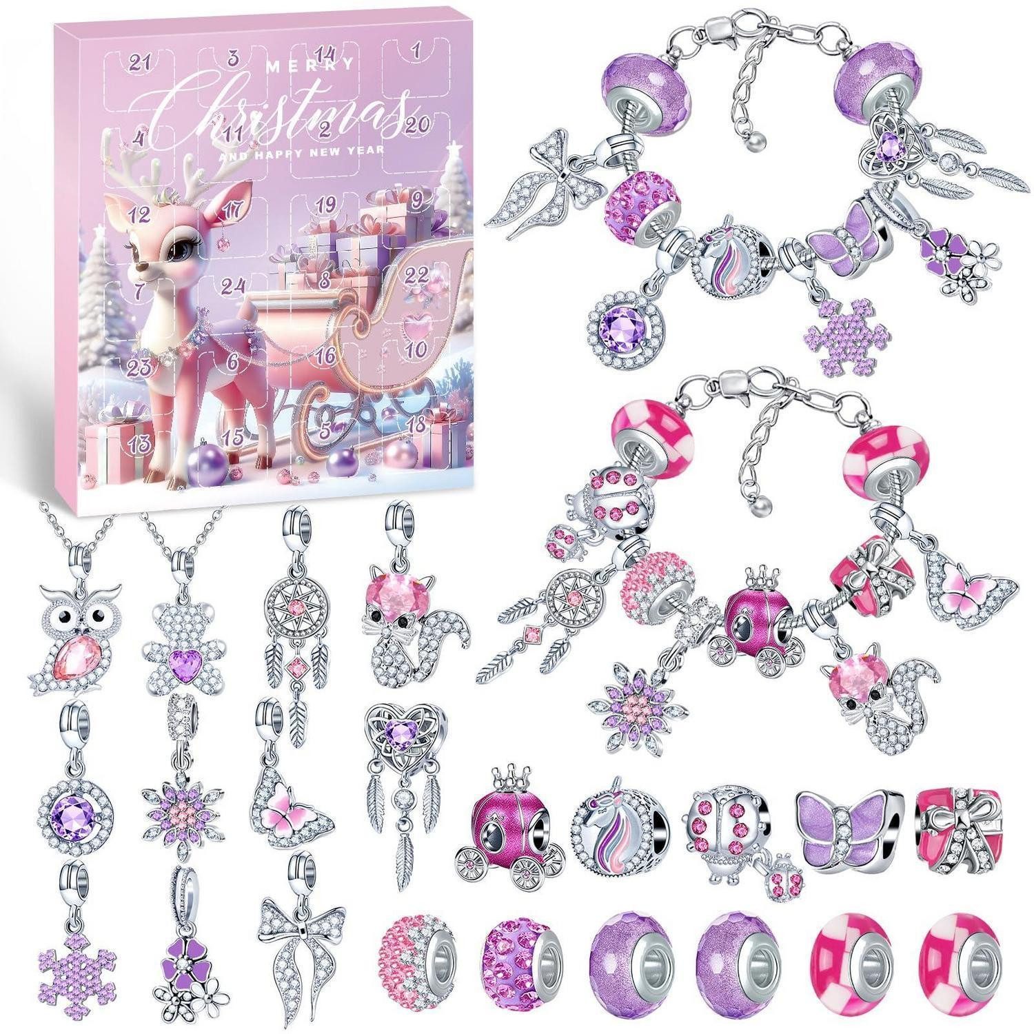 LuxusKollektion Schmuck-Adventskalender Adventskalender Schmuck Mädchen 2026