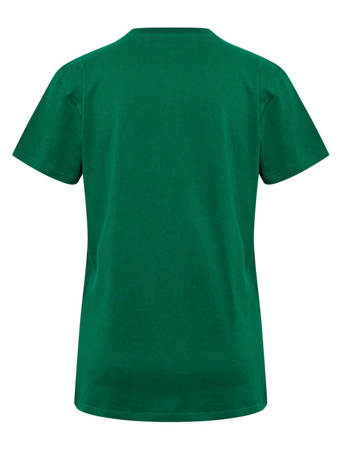 hummel T-Shirt Rundhalsausschnitt gesticktes Logo Regular fit hmlGO 2.0 T-SHIRT S/S WOMAN
