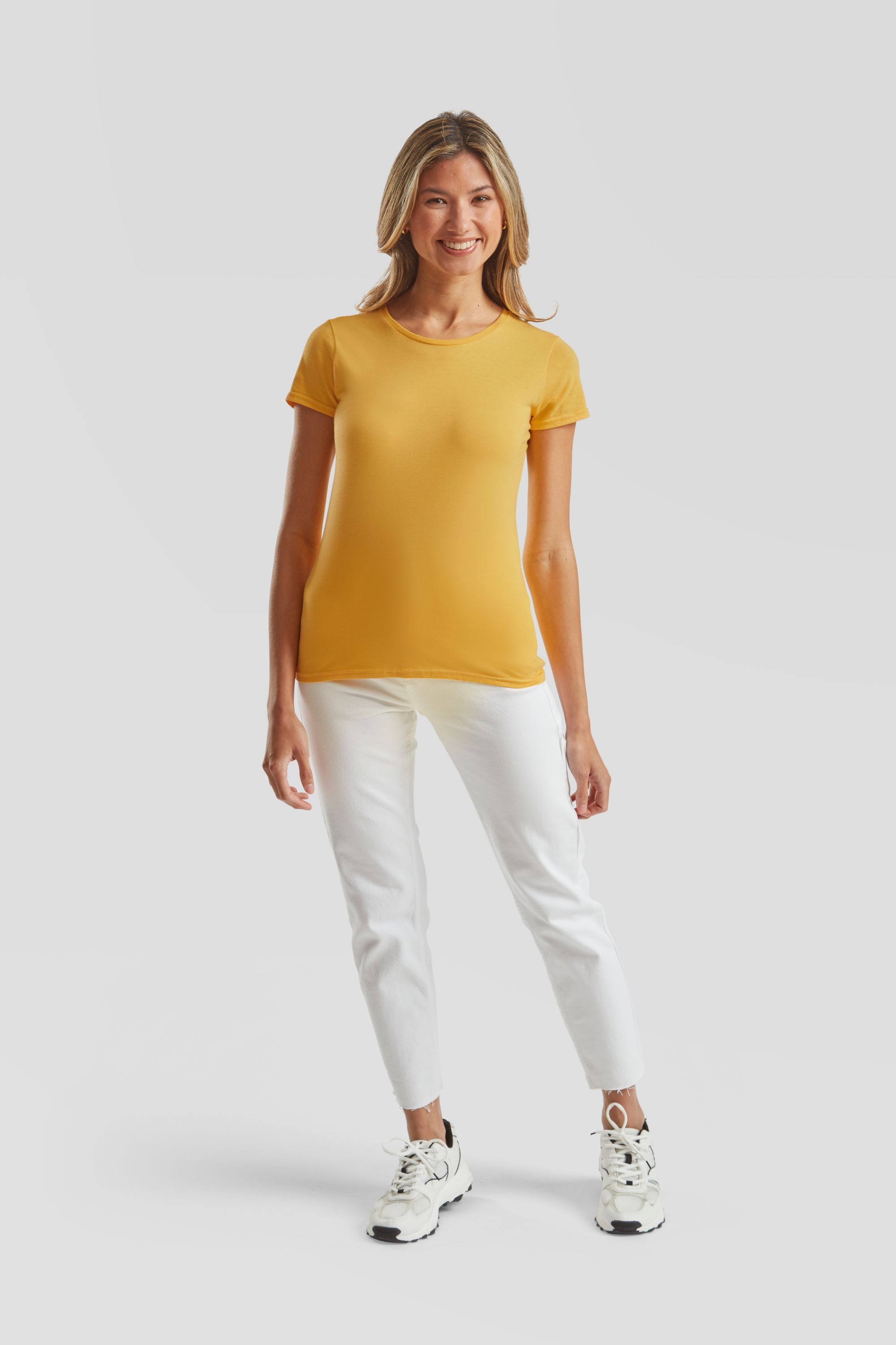 Fruit of the Loom Rundhalsshirt Ladies Iconic 150 T-Shirt günstig online kaufen