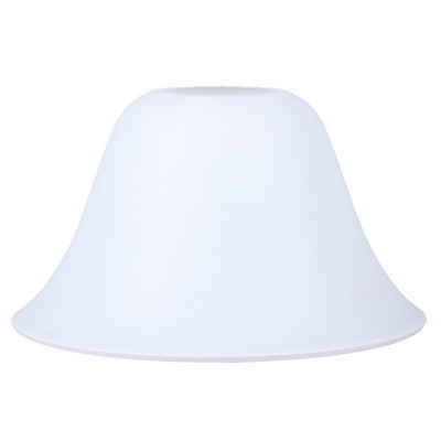 Home4Living Lampenschirm Pendelglasschirm Ø 170mm Lampenglas weiß matt und satiniert, Dekorativ