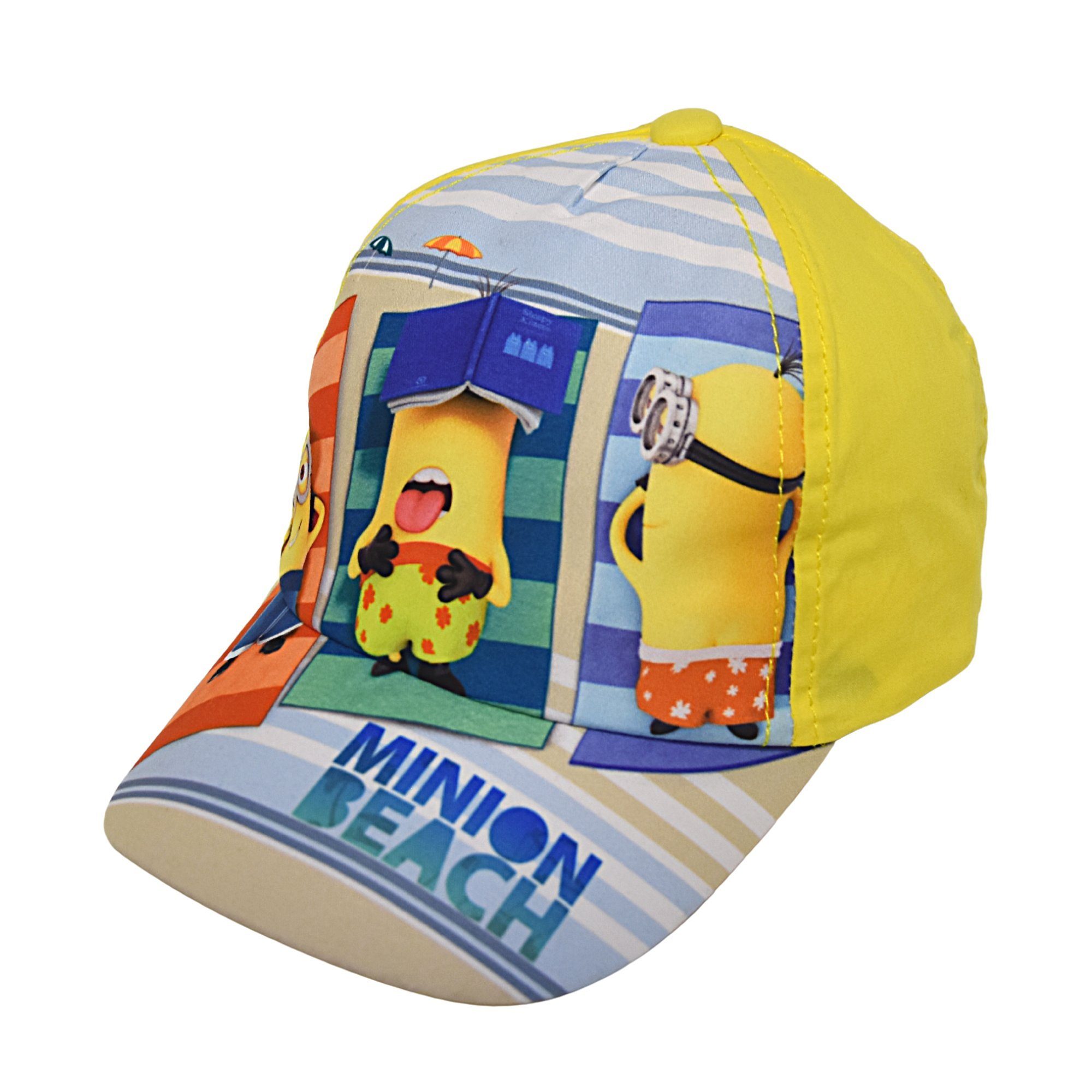 Gelb BEACH MINION Größe Cap Sommerkappe cm Baseball 52-54 Minions