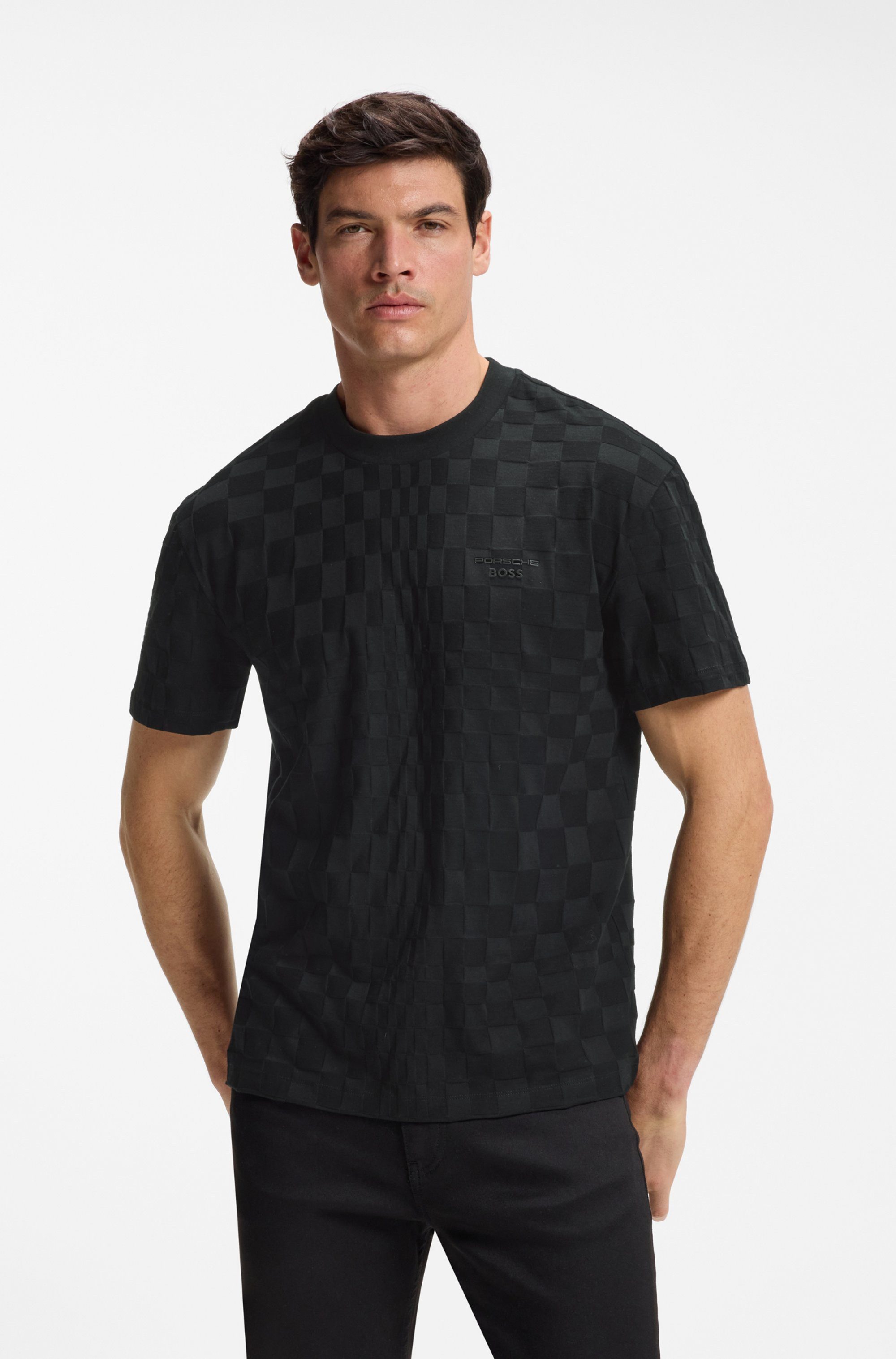 BOSS GREEN T-Shirt Porsche Spirit 70 Capsule Collection Premium Herrenmode günstig online kaufen