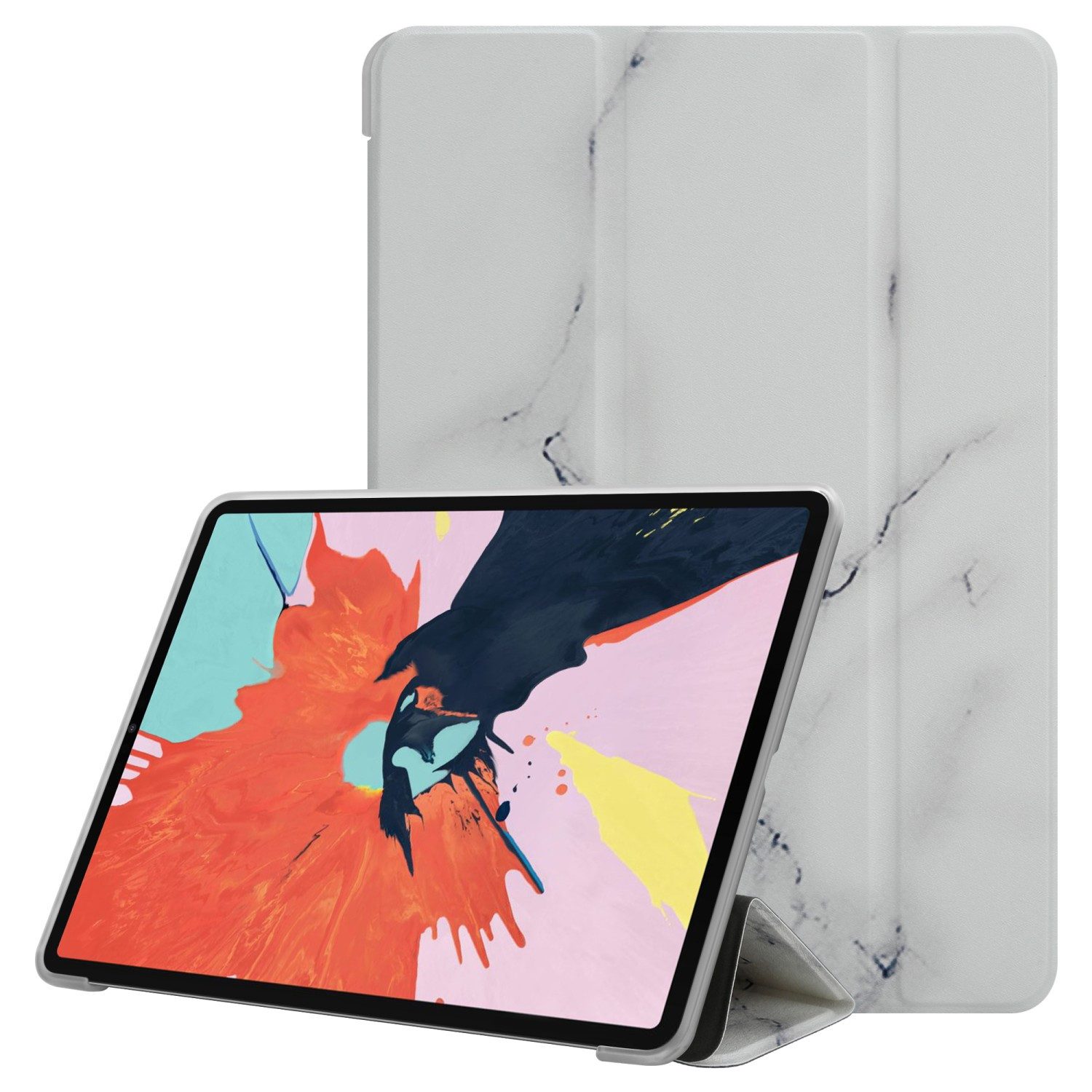 Cadorabo Tablet-Hülle für iPad PRO 11 2020 / 2021 (11 Zoll) Hülle Apple iPad PRO 11 2020 / 2021 (11 Zoll), Tablethülle - Dünne Schutzhülle aus TPU Silikon mit Standfunktion
