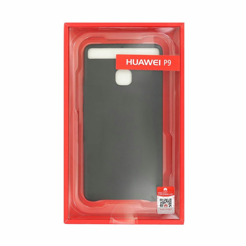 Huawei Handytasche Original Leder Handyhülle für Huawei P9 Schwarz 51991469 (Universaltasche)