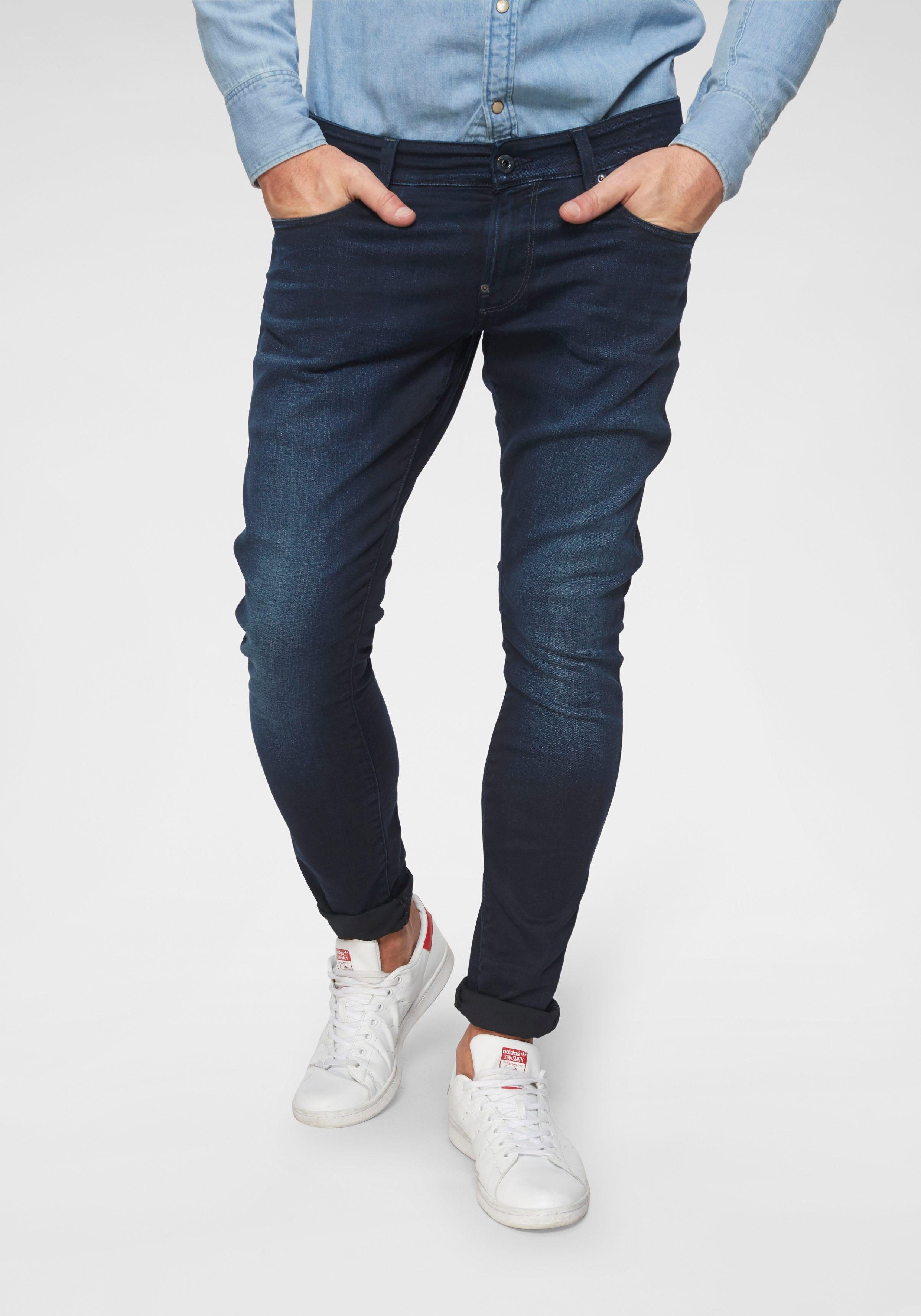 G-Star RAW 5-Pocket-Jeans Herren Jeans REVEND Skinny Fit (1-tlg), Angenehme  Baumwollmischung