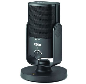 RØDE Mikrofon NT-USB MINI-Kondensatormikrofon mit Kopfhörer