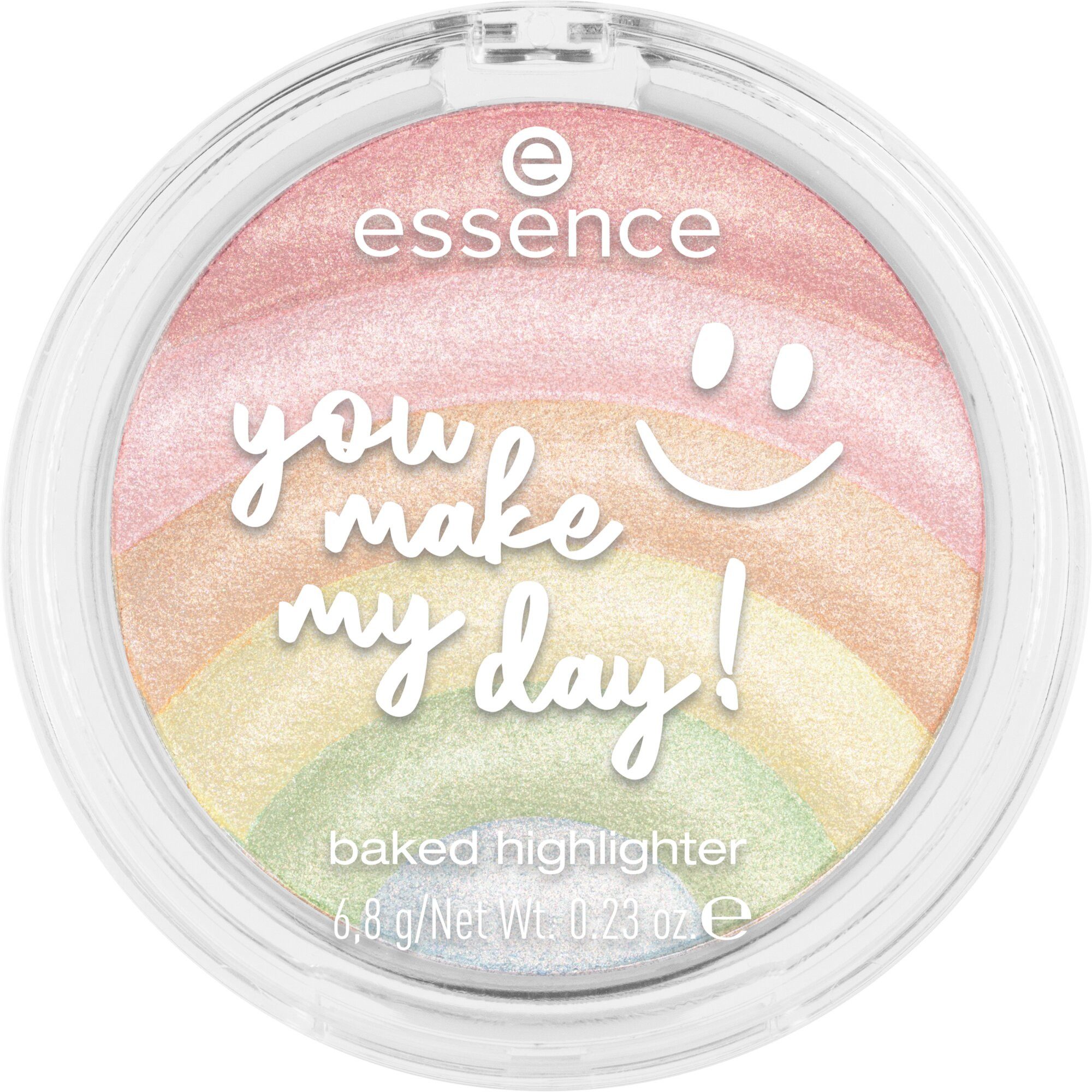 Essence Highlighter you make my day! baked highlighter, 4-tlg., mit ansprechendem Pastell-Farbton