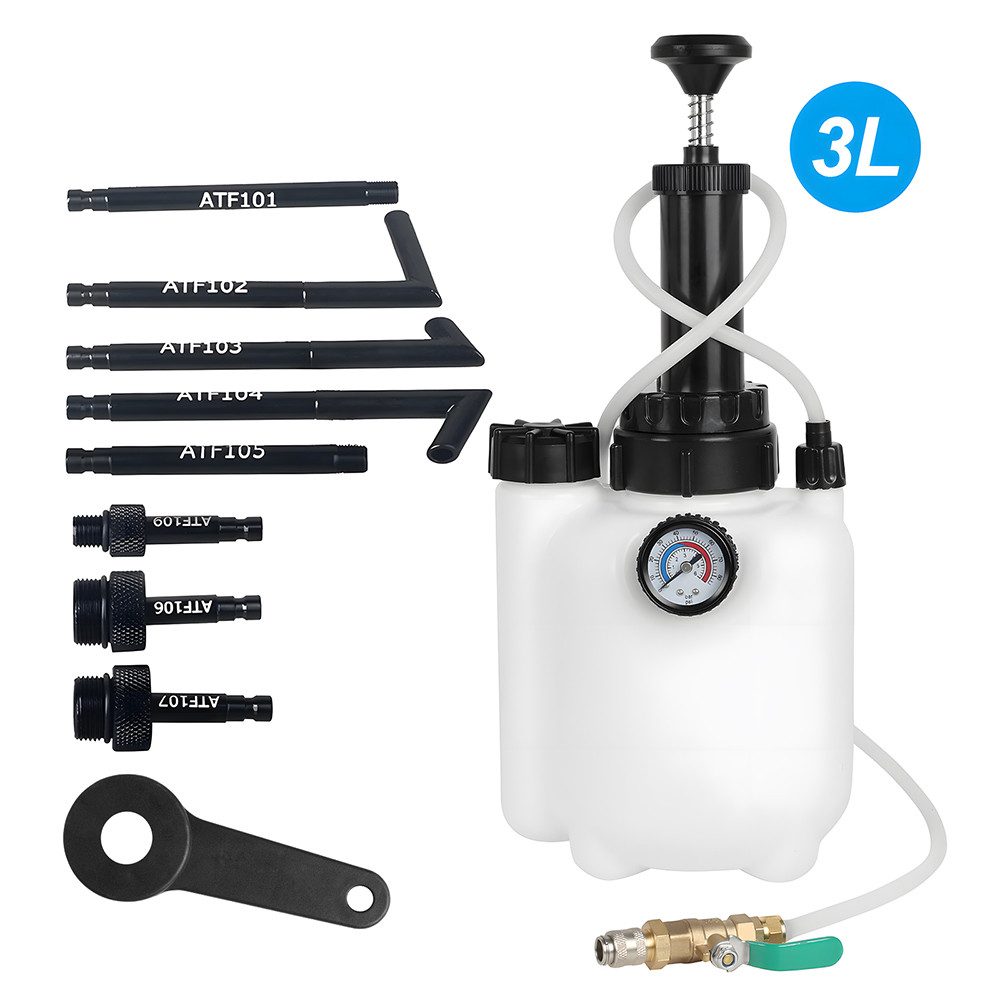 Bremsscheiben-Richtwerkzeug Getriebeflüssigkeitspumpe (3L), mit 8 Aluminiumlegierungsadaptern