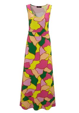 Aniston CASUAL Sommerkleid mit farbharmonischem, graphischen Druck - NEUE KOLLEKTION