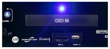 Pronomic CDJ-230 Doppel DJ-CD-Player (Pitch Bender und DSP-Effekte)