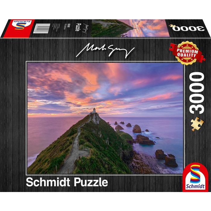 Schmidt Spiele Puzzle »Nugget Point Lighthouse - New Zealand« 3000 Puzzleteile
