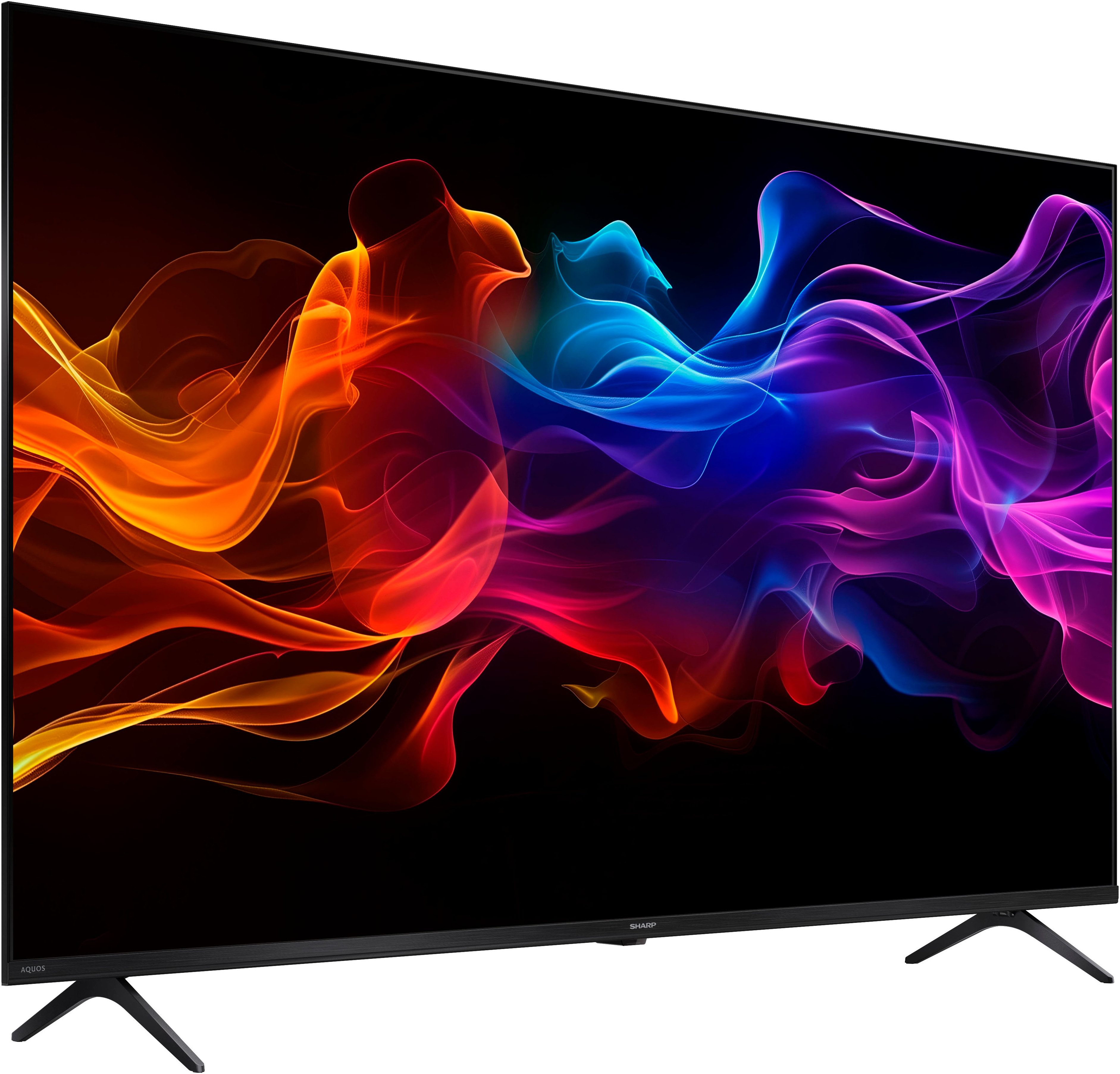 Sharp 4T-C55HP_ QLED-Fernseher (139 cm/55 Zoll, 4K Ultra HD, Google TV, Smart-TV)