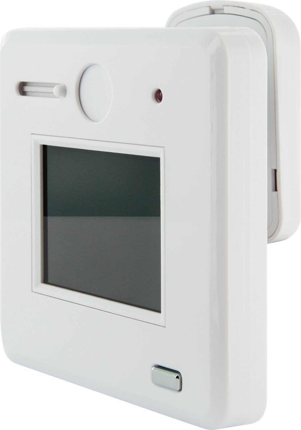 Schwaiger TS100 532 Digitaler Türspion (Innenbereich, Digitaler und optischer Türspion, Zuverlässiger Schutz vor unerwünschten Besuchern, Guckloch mit Display)