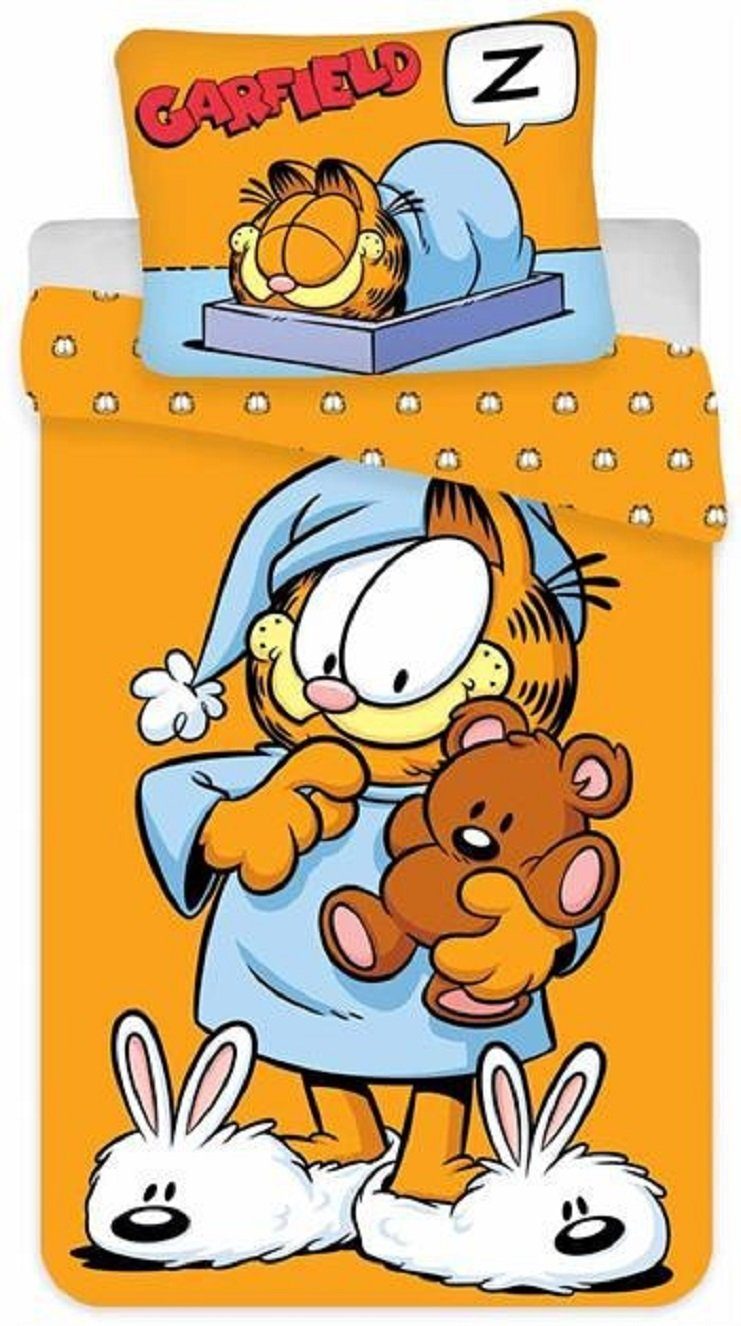 BrandMac Kinderbettwäsche Garfield Wende Bettwäsche, 80 x 80 cm + 135 x 200 günstig online kaufen