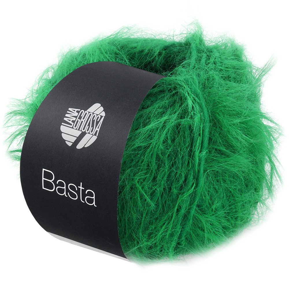 LANA GROSSA BASTA Häkelwolle, 100 m (Garn im Fake Fur Look mit Franseneffekt), 50 g