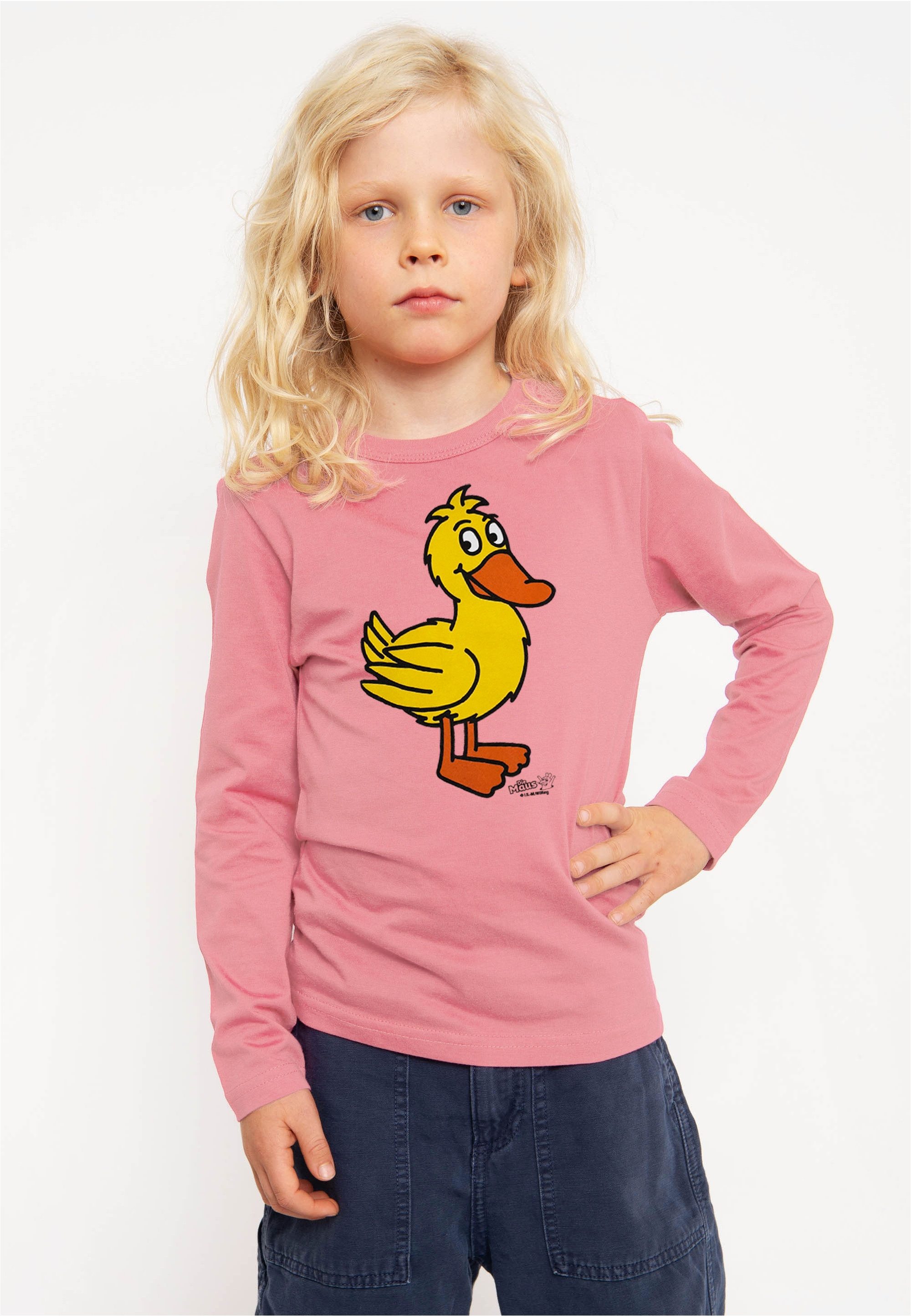 Langarmshirt Die Sendung mit der Maus - Ente