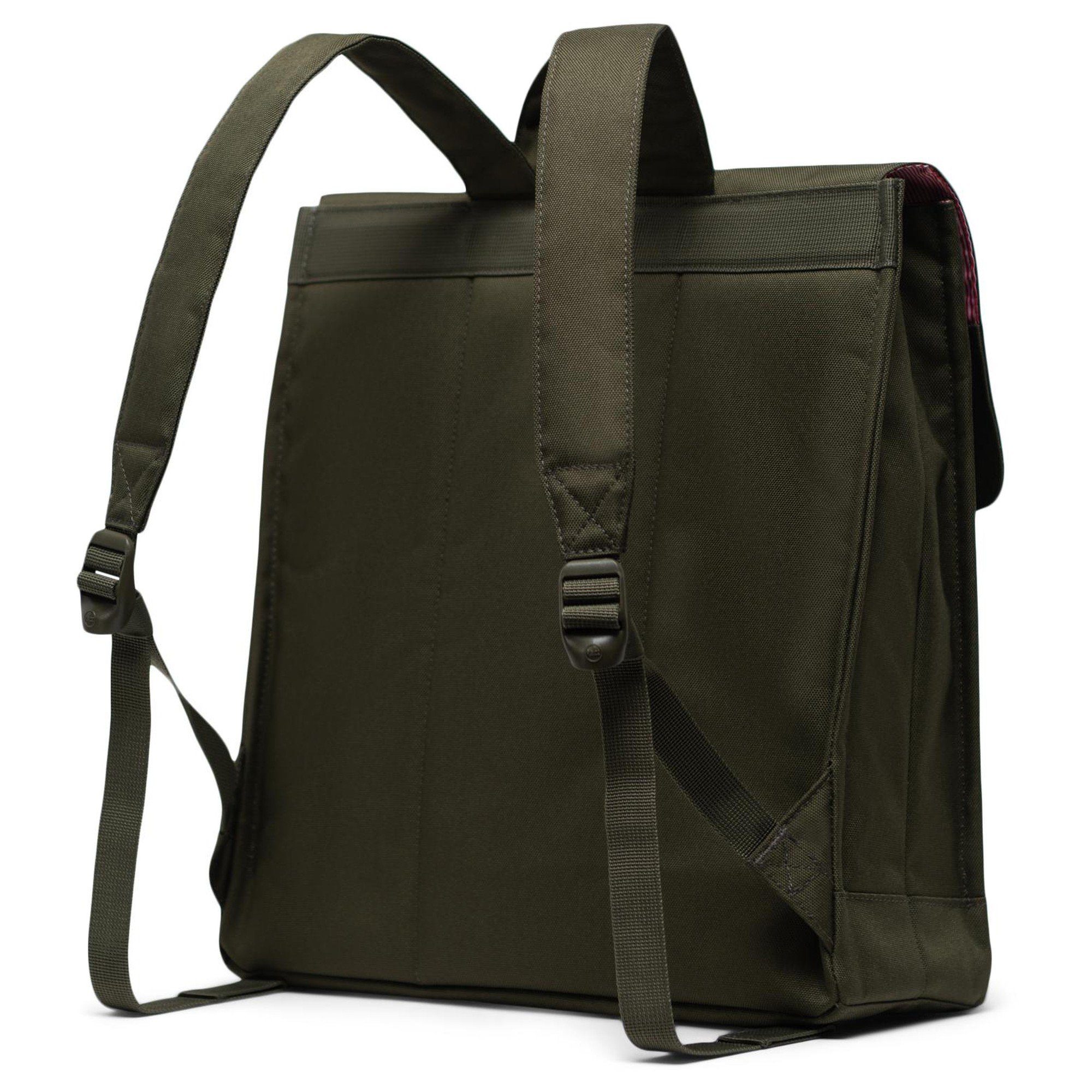 37 Mid-Volume Rucksack coffee green/chicoree Freizeitrucksack City Herschel cm - ivy