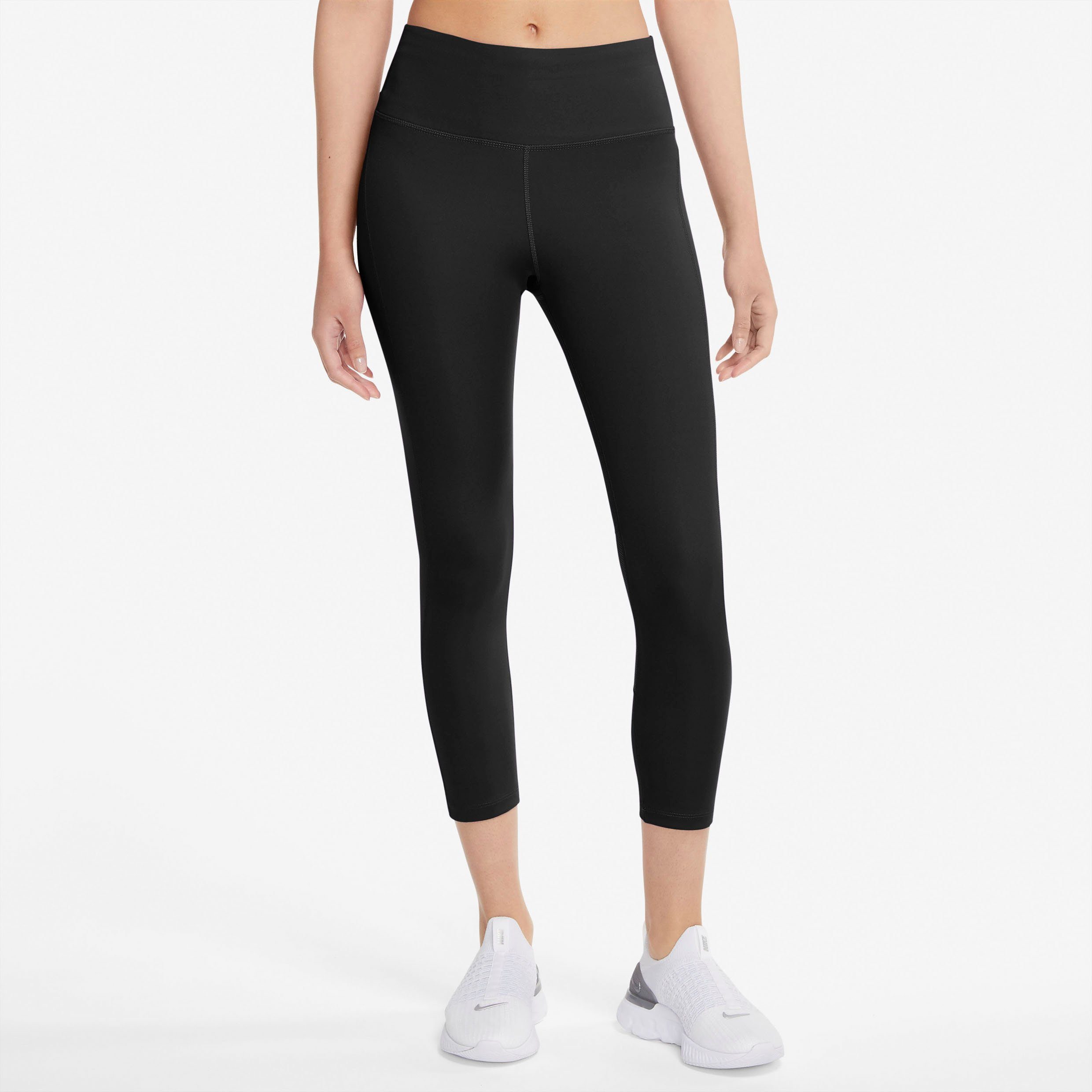 Running Fast Lauftights Crop Nike Dri-FIT Mid-Rise Women's Leggings