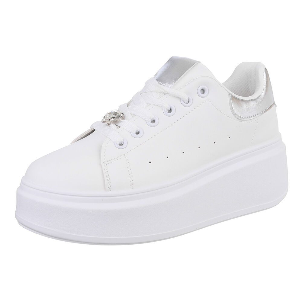 Ital-Design Damen Sneaker mit erhöhter Sohle und elegantem Design Sneaker ( günstig online kaufen