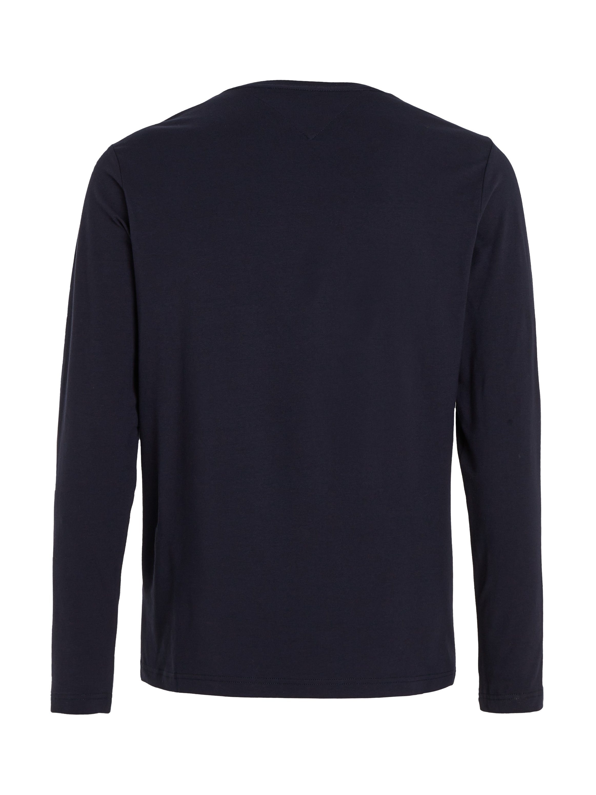 Tommy Hilfiger Langarmshirt STRETCH SLIM FIT LONG SLEEVE aus Baumwollstretch