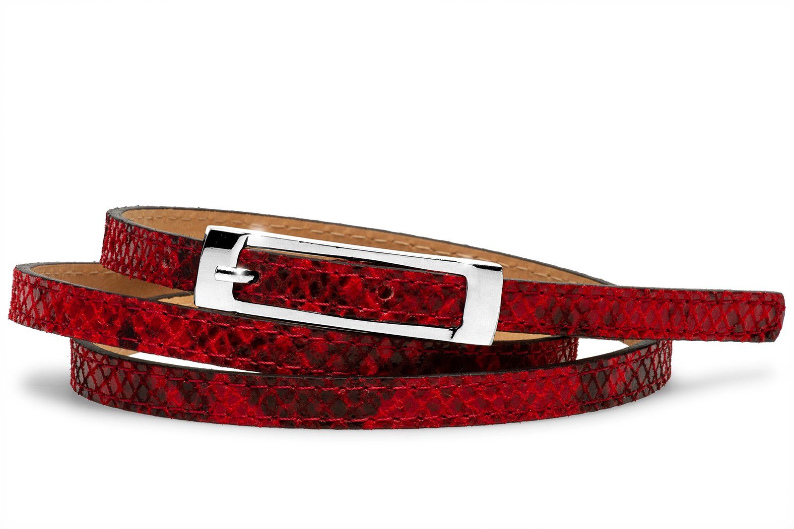 Caspar Taillengürtel GU319 eleganter schmaler Damen günstig online kaufen