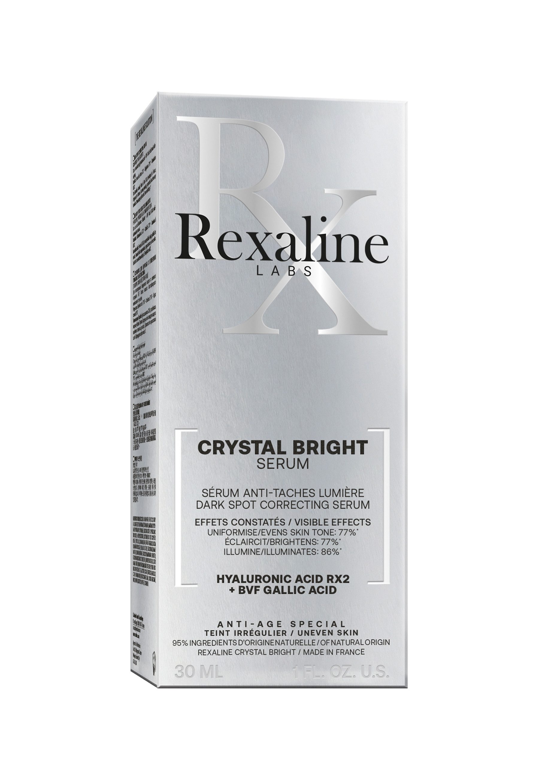 Rexaline Gesichtsserum Rexaline Aufhellendes Serum Crystal Bright Serum