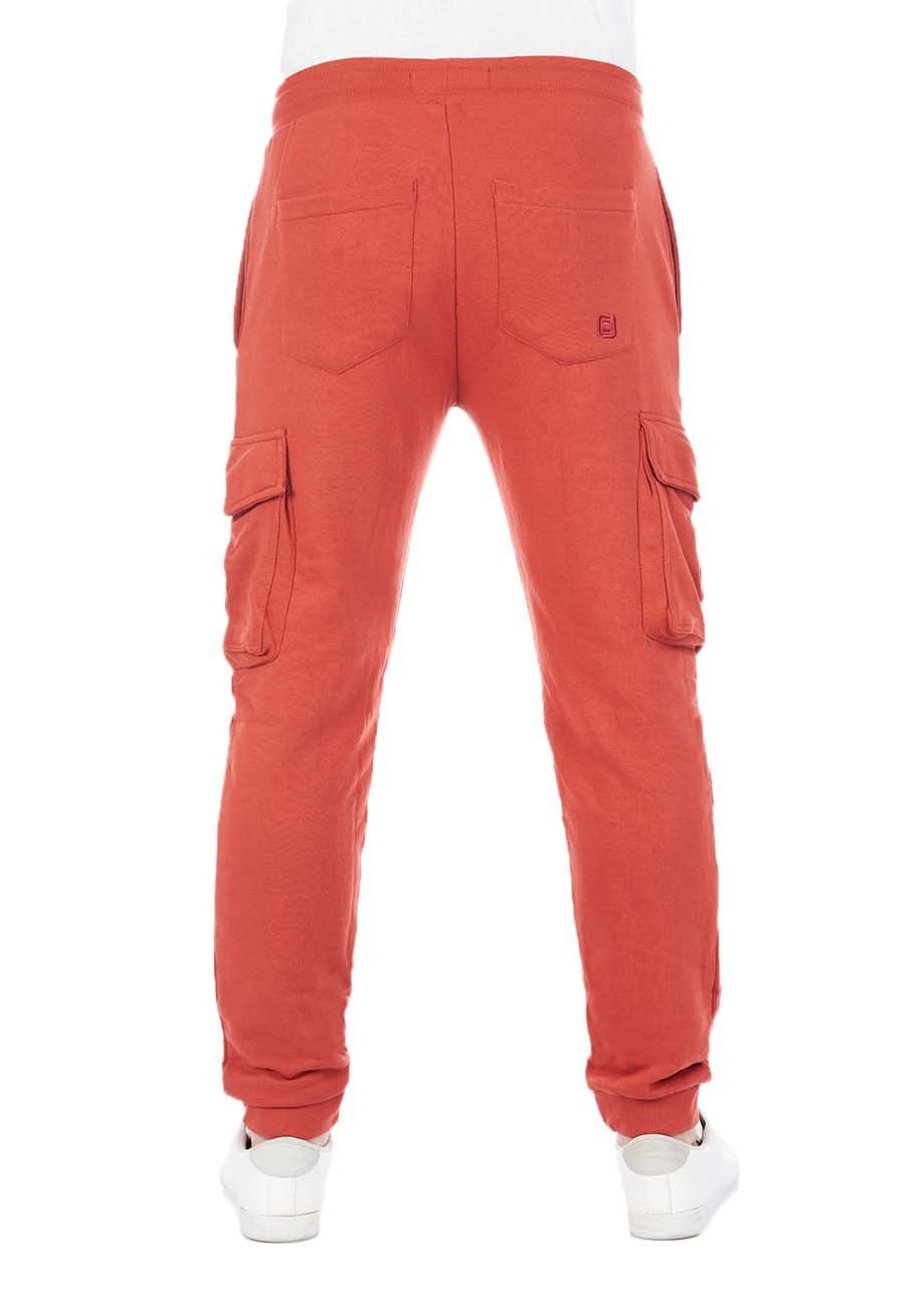 riverso Sweathose Herren Trainigshose RIVLars Slim Fit Jogginghose mit Cargotaschen