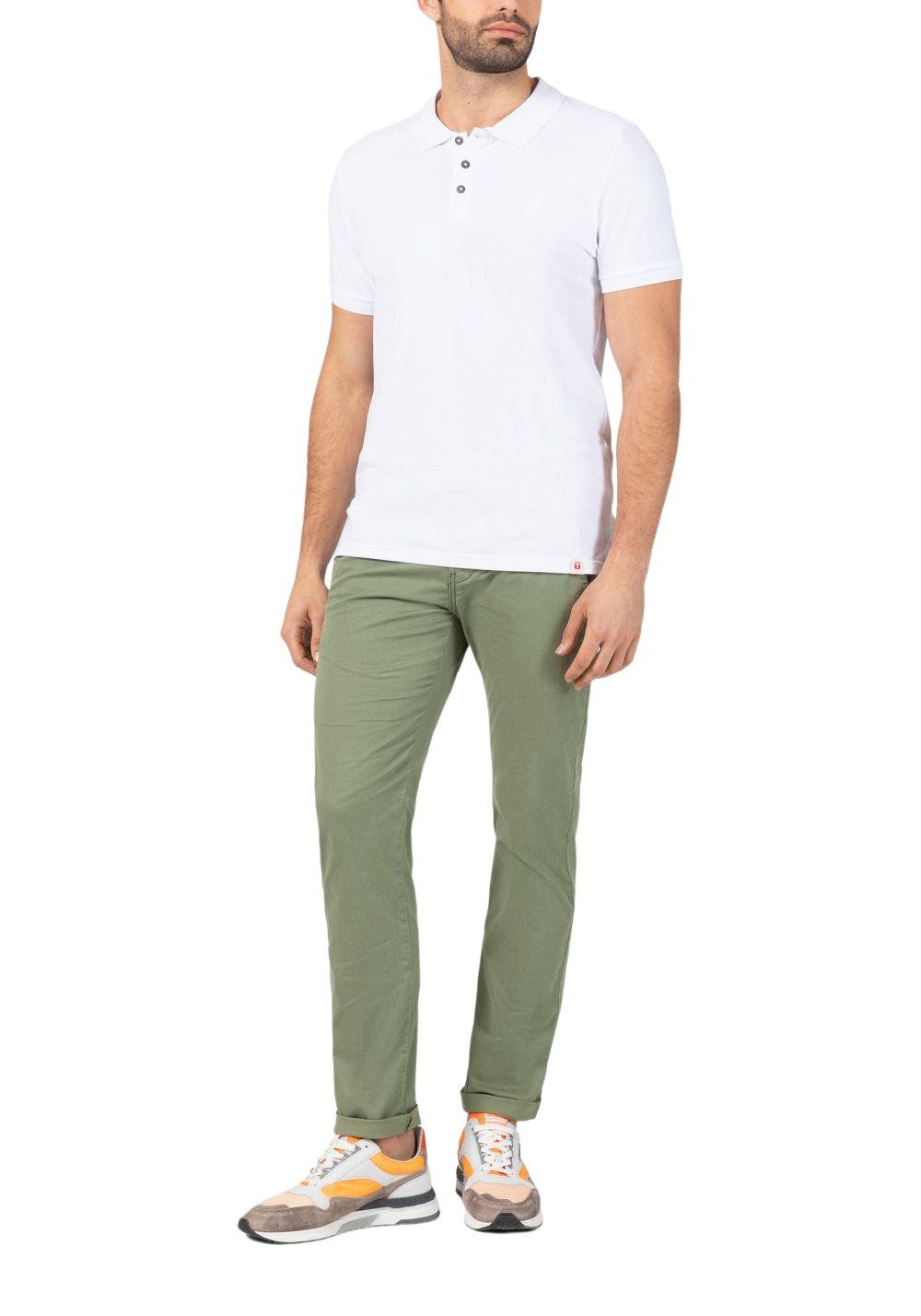 TIMEZONE Herren Chino Hose SLIM JANNOTZ Mid Waist Slim Fit - Blau Beige Gra günstig online kaufen
