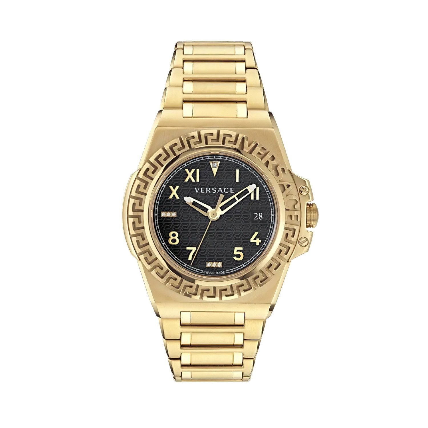 Schweizer Uhr Greca Reaction Diamonds