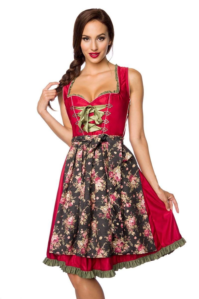 Dirndline Dirndl Verträumtes Dirndl mit Denim, günstig online kaufen