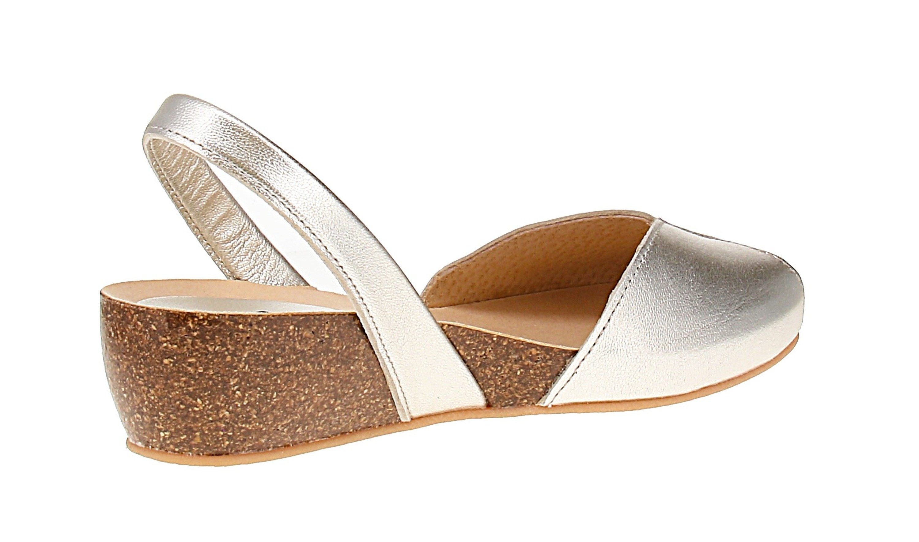 Ria Menorca Ria Menorca 33216 - Damen Sandaletten - Metalgrain-Pearl Sandale
