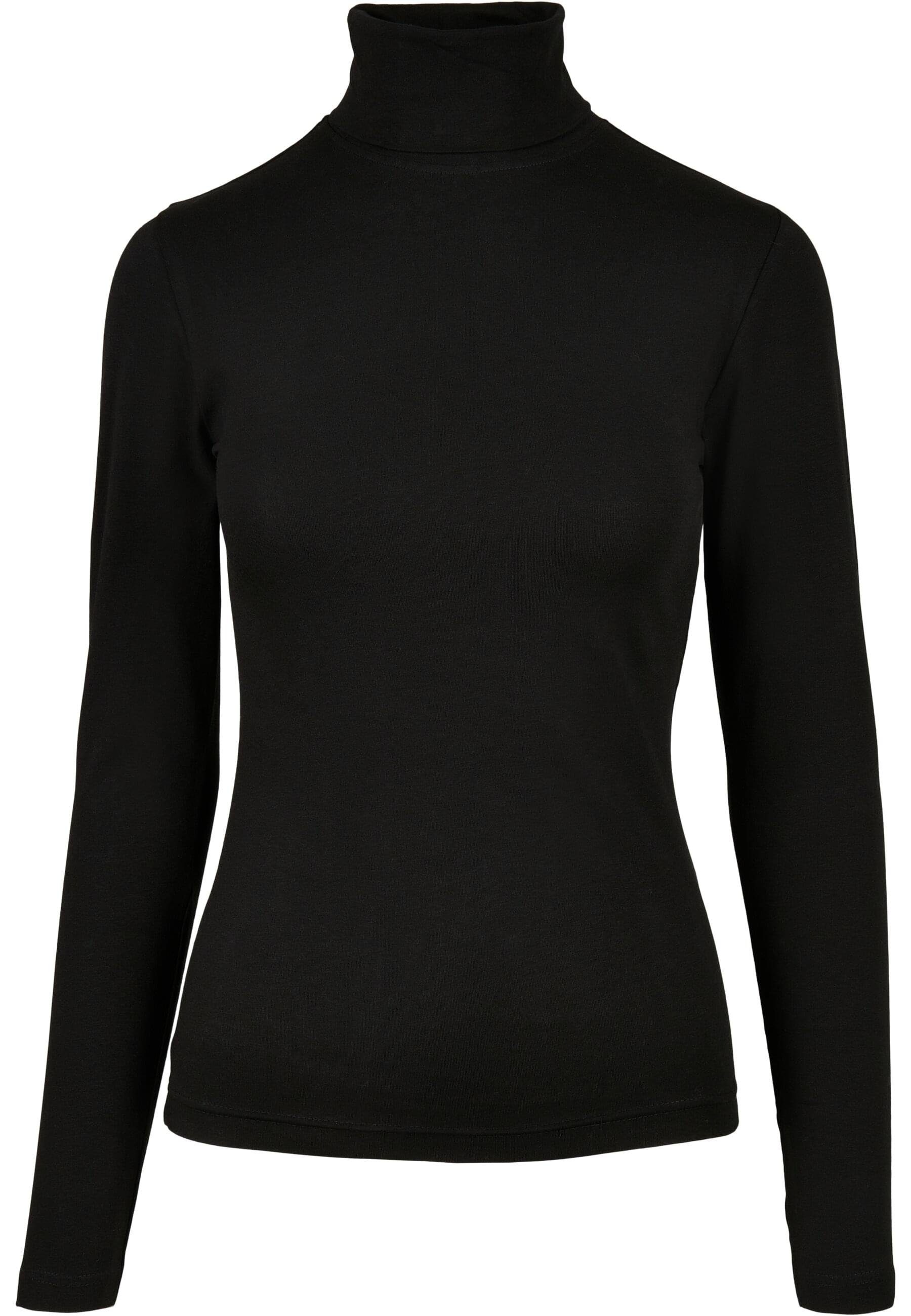 URBAN CLASSICS Longsleeve Urban Classics Damen Ladies Basic Turtleneck L/S (1-tlg)