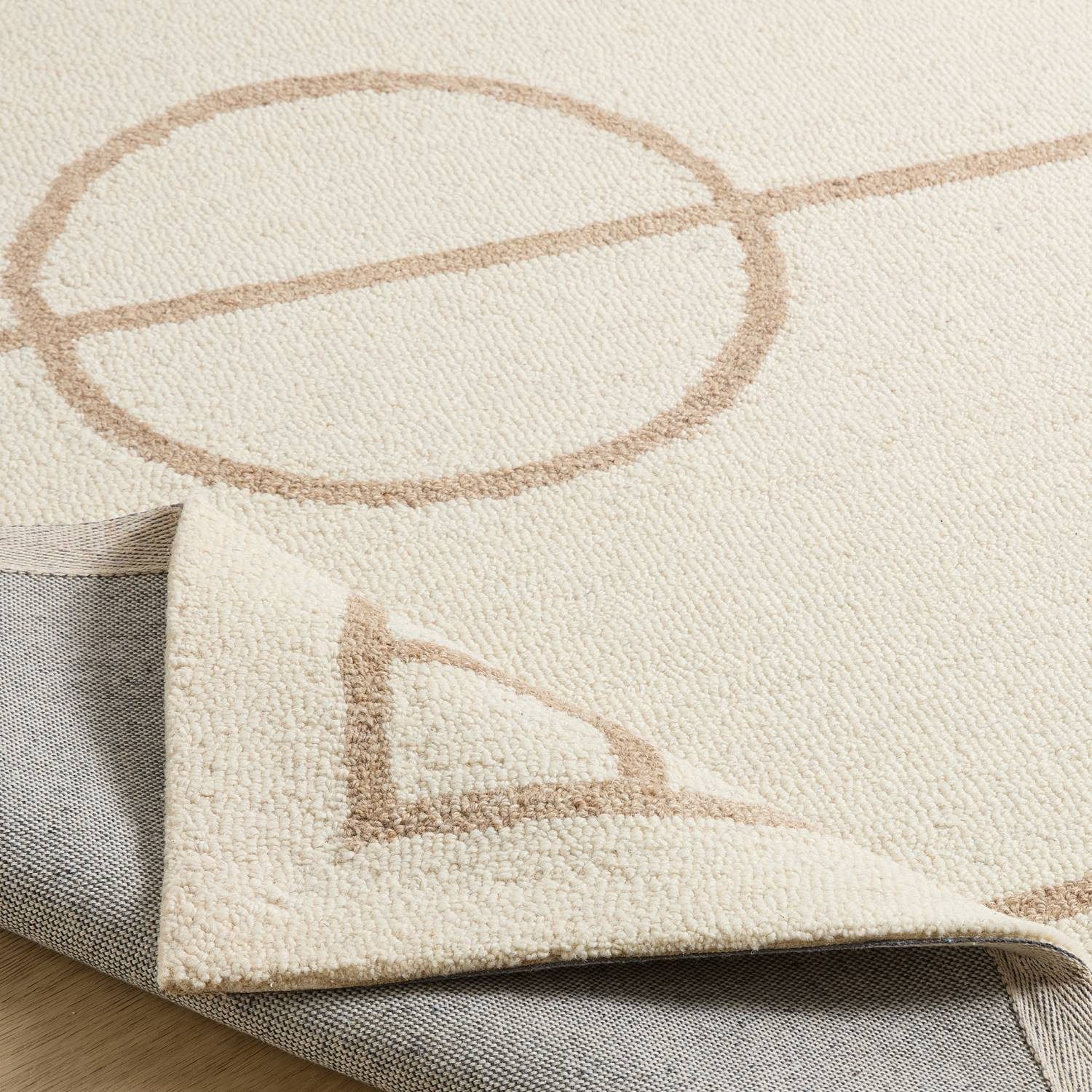 Natur Pur Teppich Natur Kids - Kinderteppich mit Fußballdesign, Rechteckig, handgetuftet