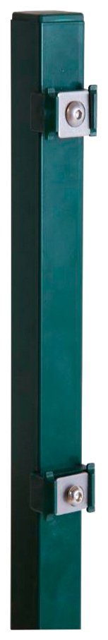 Peddy Shield Doppelstabmattenzaun, (Set), 103 cm hoch, 5 Matten für 10 m Zaun, mit 6 Pfosten