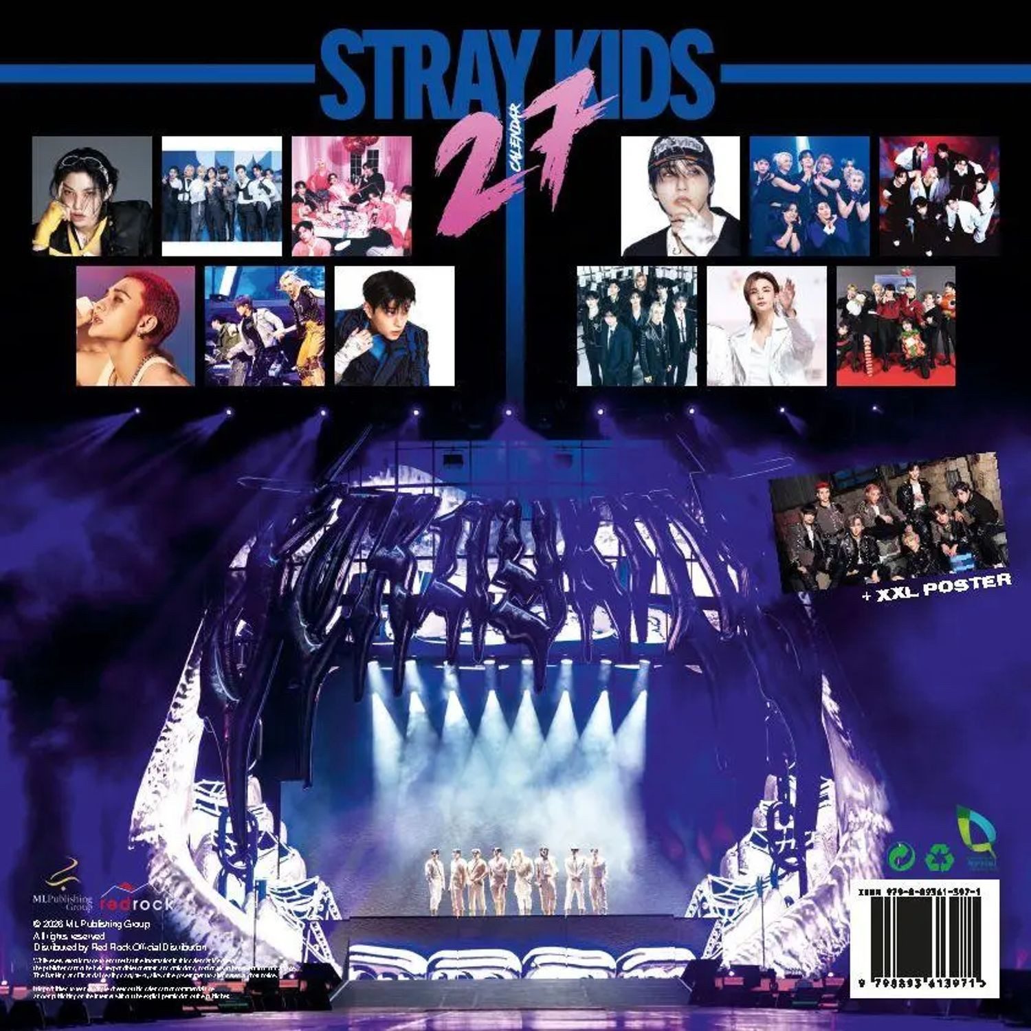 Wandkalender Stray Kids Kalender 2027 – Bild 2 von 5