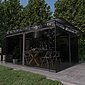 vidaXL Partyzelt »Pavillon mit Moskitonetz & LED-Lichterkette 4x3x2,73m Anthrazit«, Bild 1
