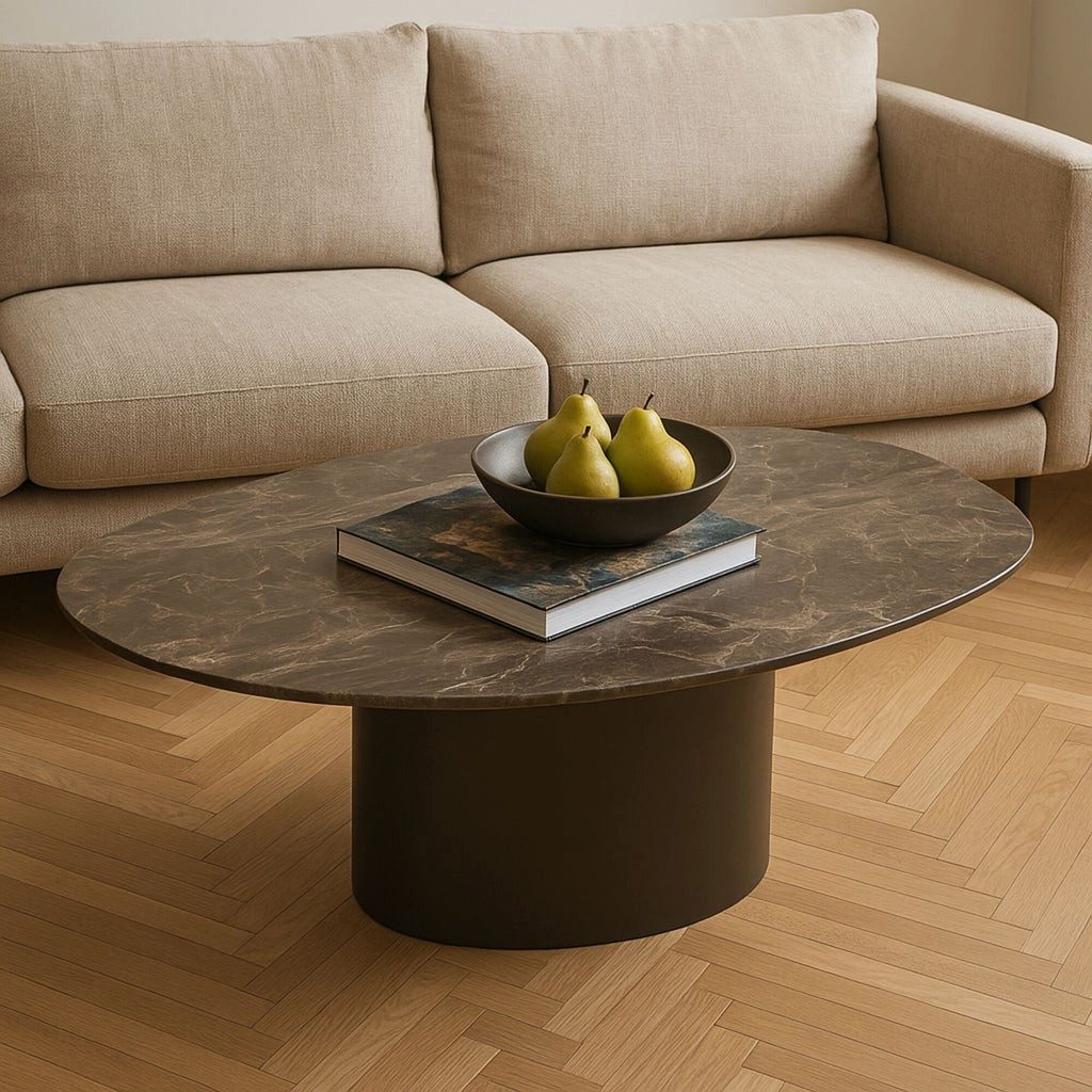 Kare Design Couchtisch Paso, Marmor-Optik günstig online kaufen