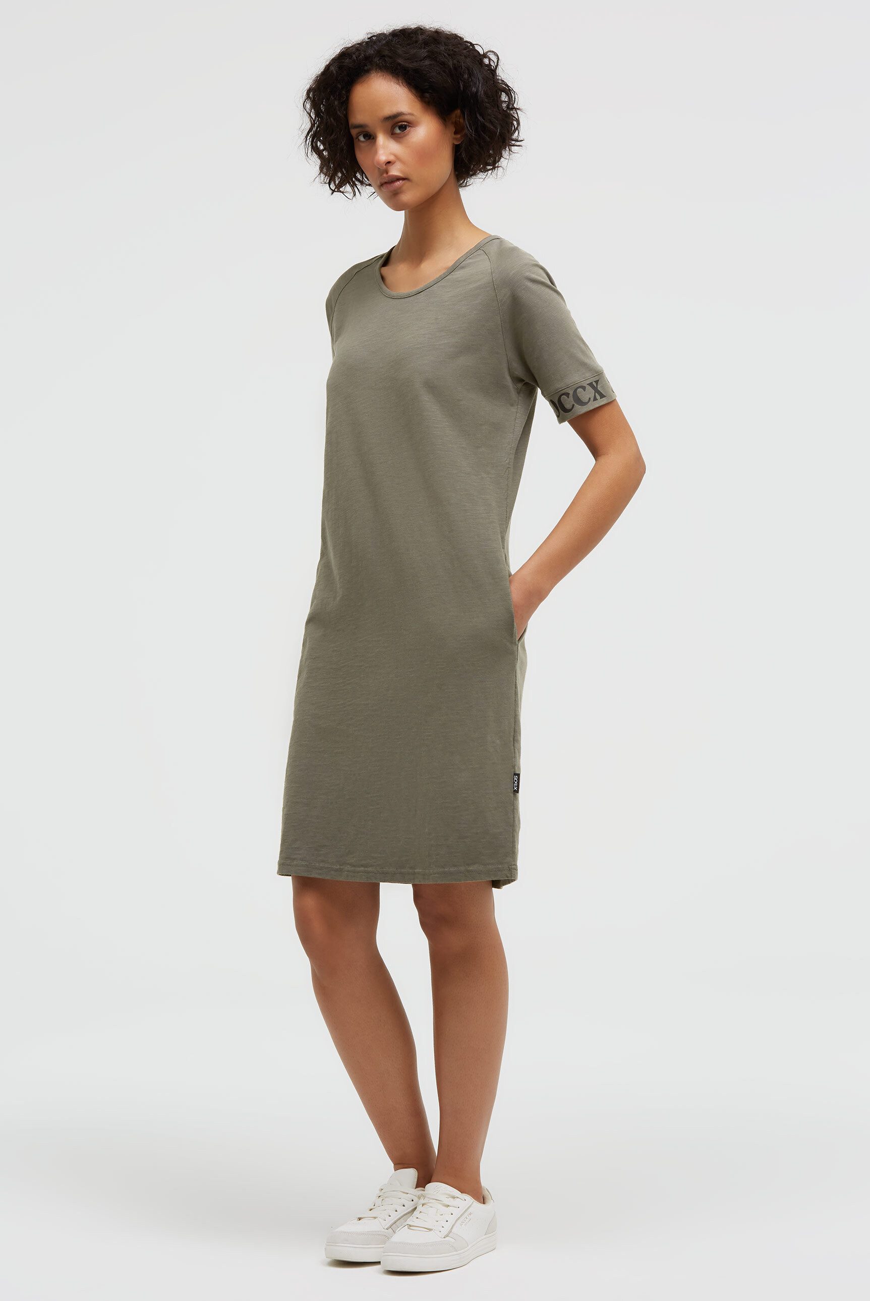 SOCCX Sommerkleid mit Taschen