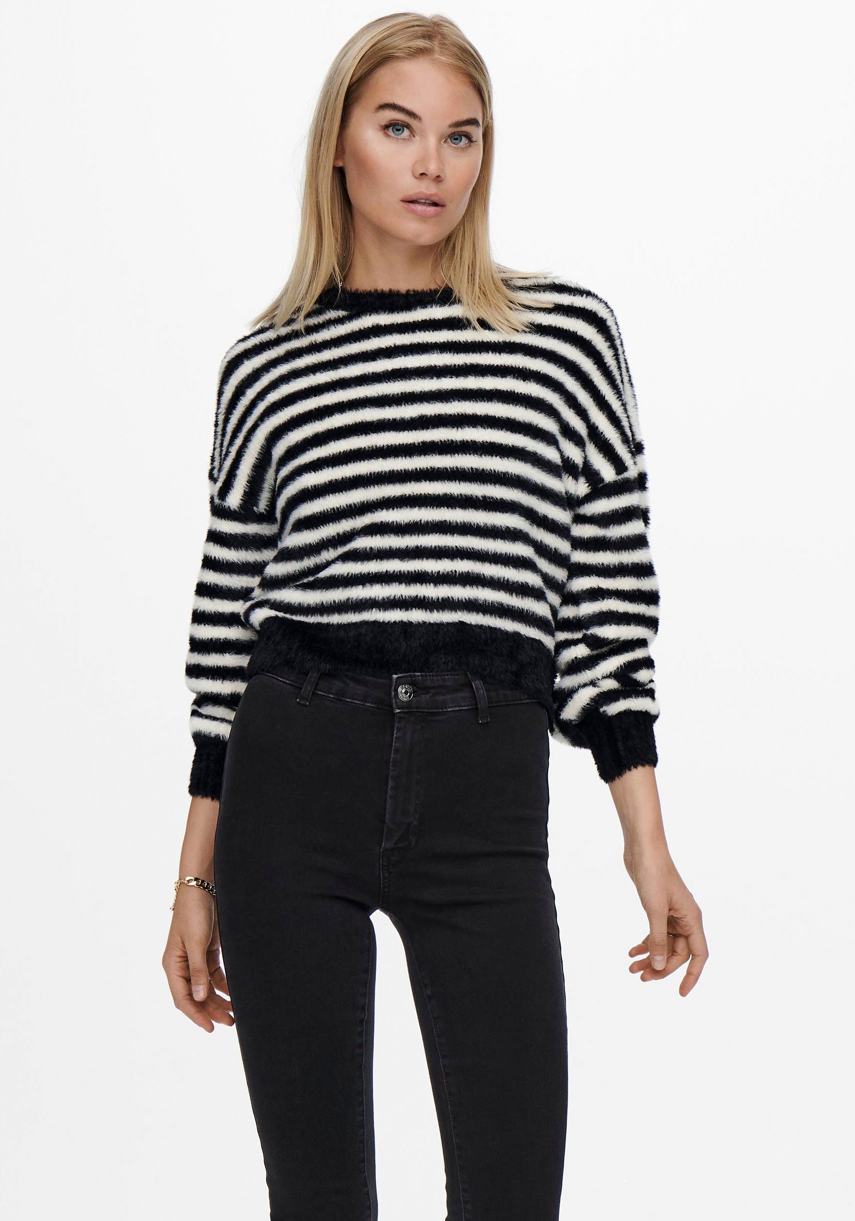 Rundhalspullover ONLPIUMO L/S PULLOVER KNT