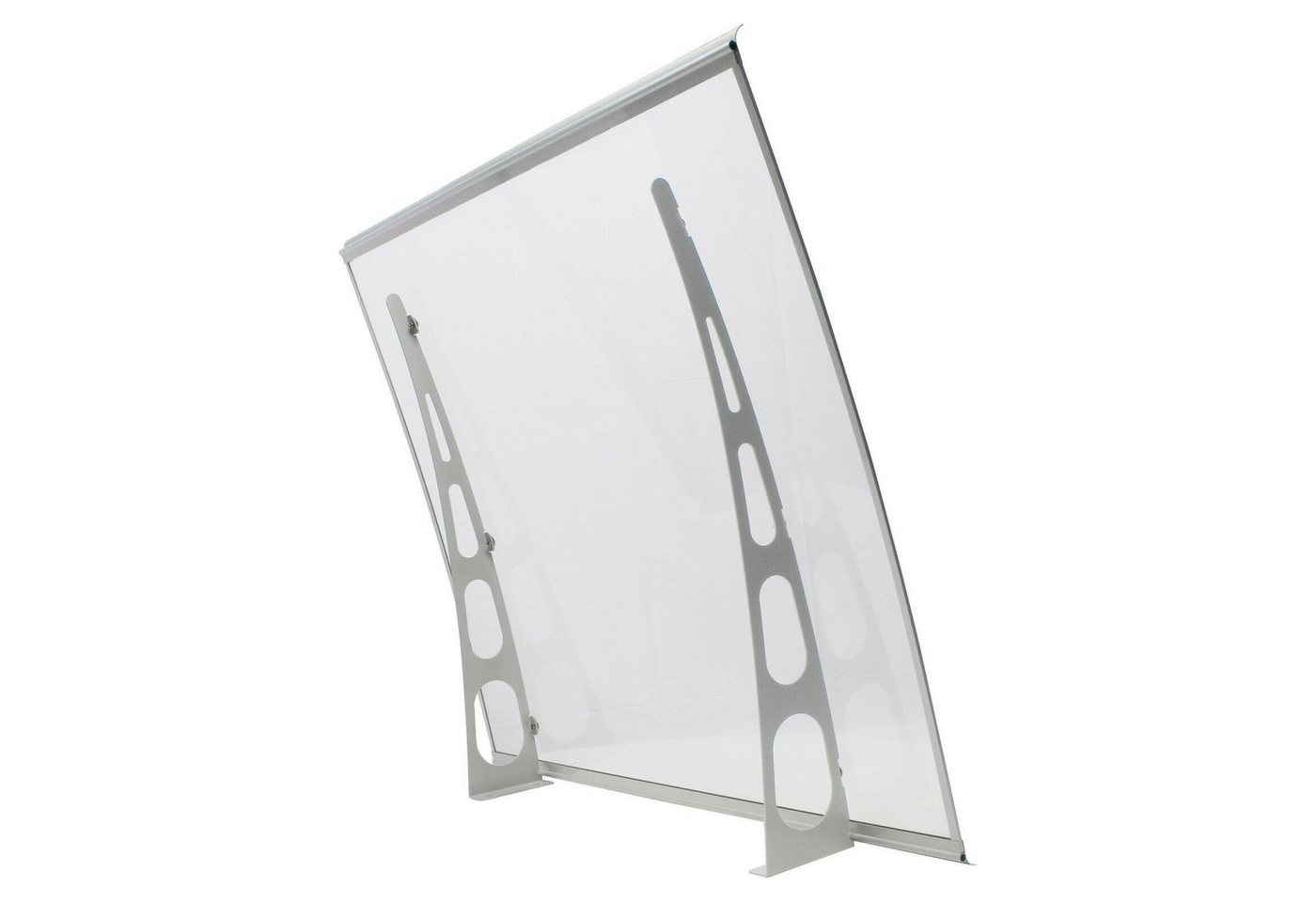 Thumbnail - Defactoshop Vordach Defacto Vordach Überdachung Haustürvordach Polycarbonat-Solide klar, verschiedene